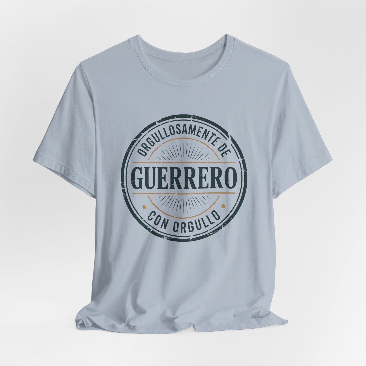Guerrero T-Shirt - Mexican Heritage Pride Tee - Estado Guerrero Mexico Shirt - Orgullo Mexicano Gift