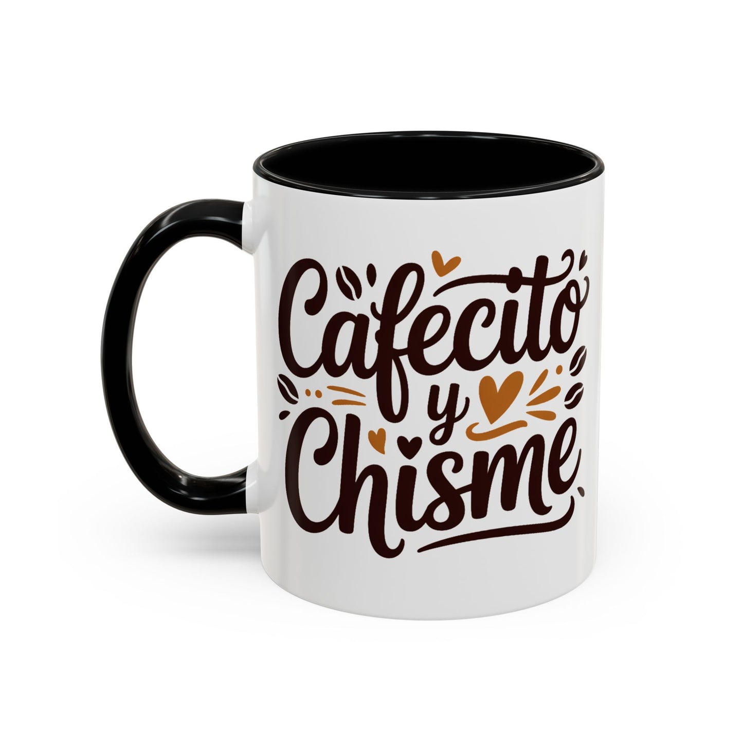 Cafe y Chisme Mug - Latino Coffee Cup Gift for Latina Women, Spanish Saying Mug, Hispana Culture Gift