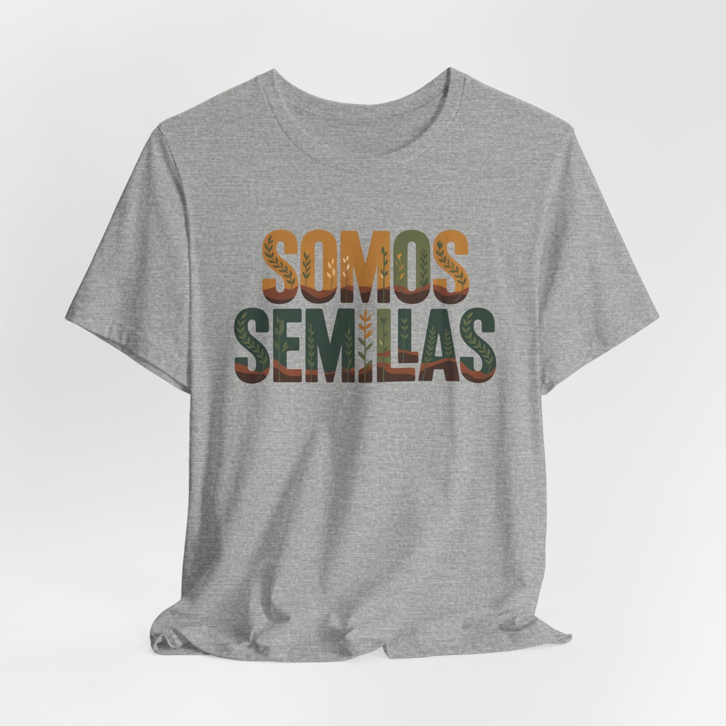 Somos Semillas T-Shirt - We Are Seeds Tee - Latino Heritage Gift - Hispanic Pride Shirt - Inspirational Latino Camiseta