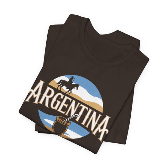 Argentina T-Shirt - Orgullo Argentino Tee - Argentine Flag Gift - Buenos Aires Hispanic Pride Shirt - South American Tango Culture