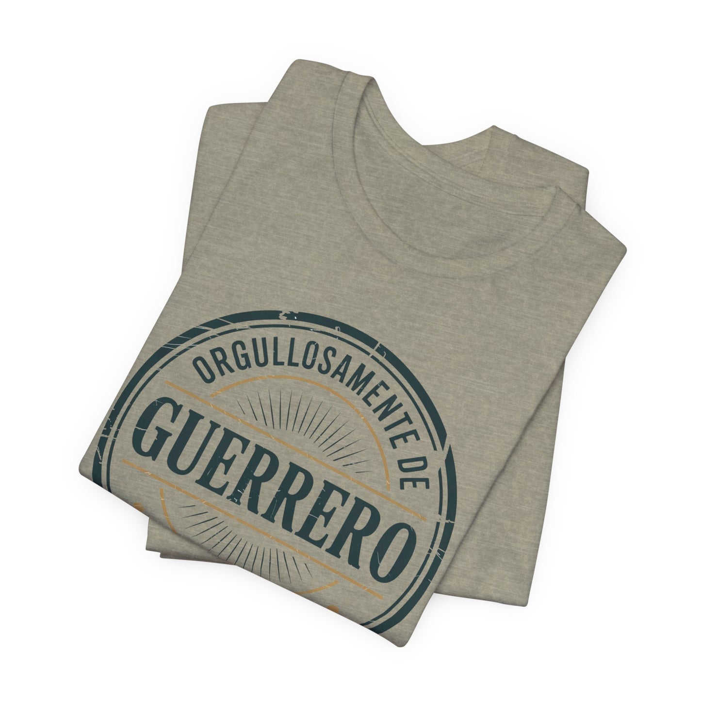 Guerrero T-Shirt - Mexican Heritage Pride Tee - Estado Guerrero Mexico Shirt - Orgullo Mexicano Gift