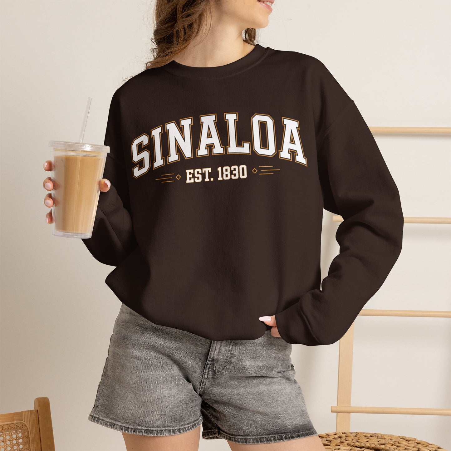 Sinaloa Sweatshirt - Mexican Heritage Pride Pullover - Culiacan Roots Gift - Orgullo Mexicano Sweater