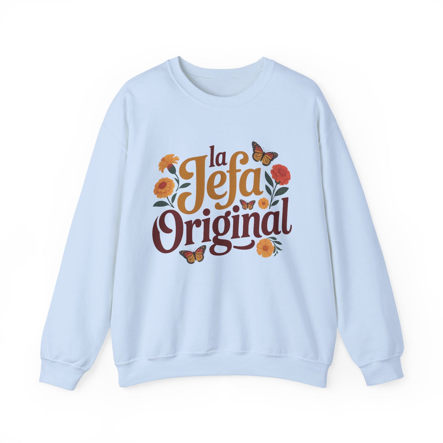La Jefa Sweatshirt - Latina Boss Babe Empowerment Gift - Hispanic Pride Hoodie for Her - Feminist Spanish Saying Shirt
