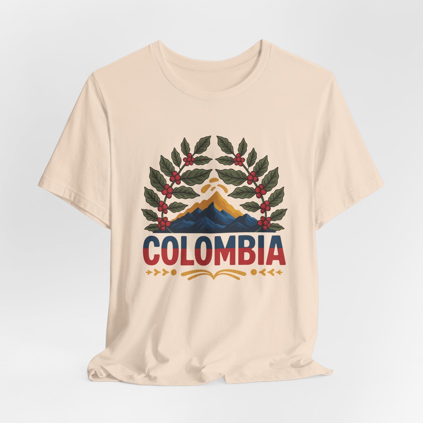 Colombia T-Shirt - Soy Colombiano Pride Tee, Colombian Heritage Gift, Orgullo Colombiano Shirt for Men Women