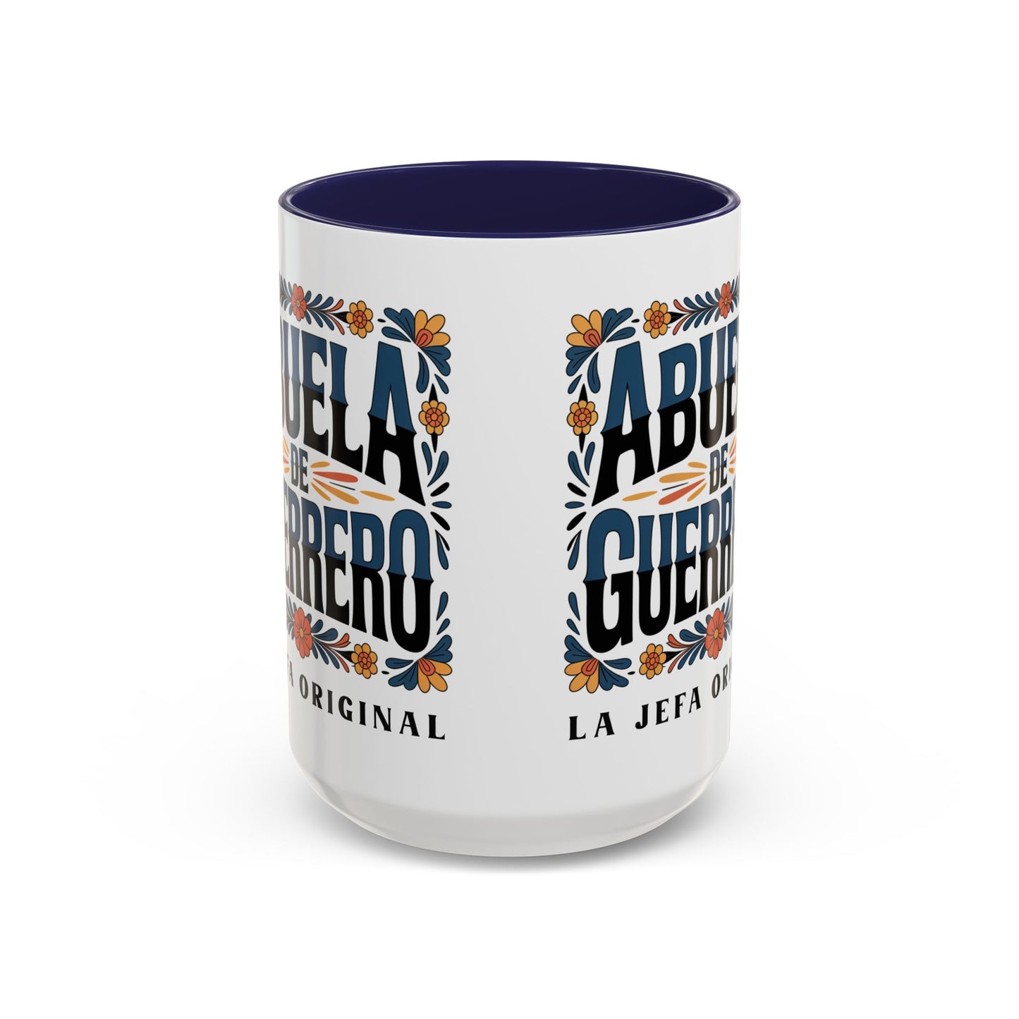 Abuela de Guerrero Mug - Latino Family Gift for Hispanic Grandma | Spanish Coffee Cup | Abuela Love Mug | Cafe con Abuela
