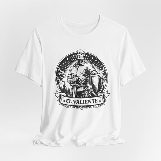 El Valiente T-Shirt - Latino Heritage Tee - Brave Warrior Gift - Hispanic Pride Shirt - Spanish Saying Tee