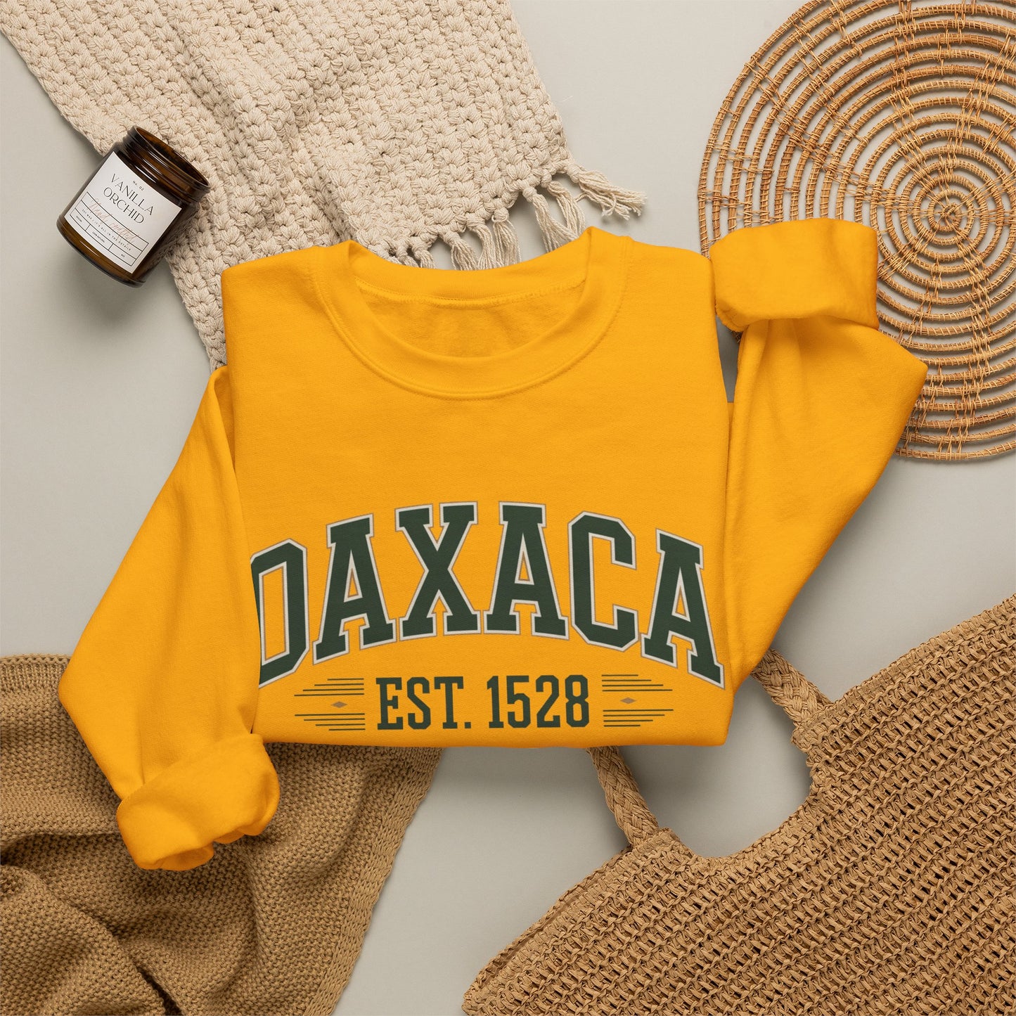 Oaxaca Sweatshirt - Mexican Heritage Pride - Oaxaqueño Gift - Hispanic Culture Sudadera - Zapotec Regional Mexico