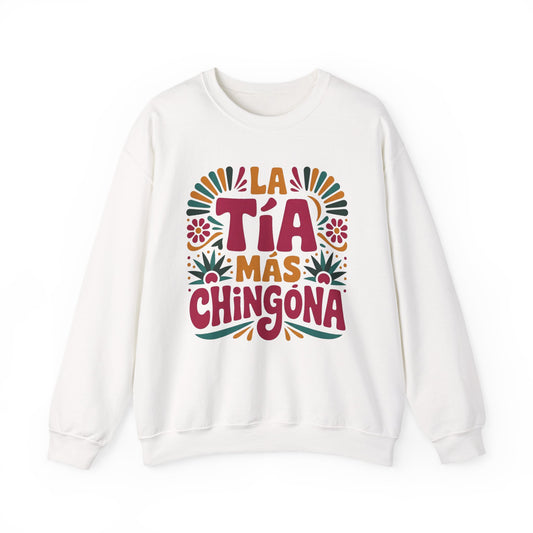 Tia Sweatshirt - Latino Family Gift for Tía - Spanish Aunt Hoodie - Tia Regalo Birthday Gift - Latina Tia Shirt