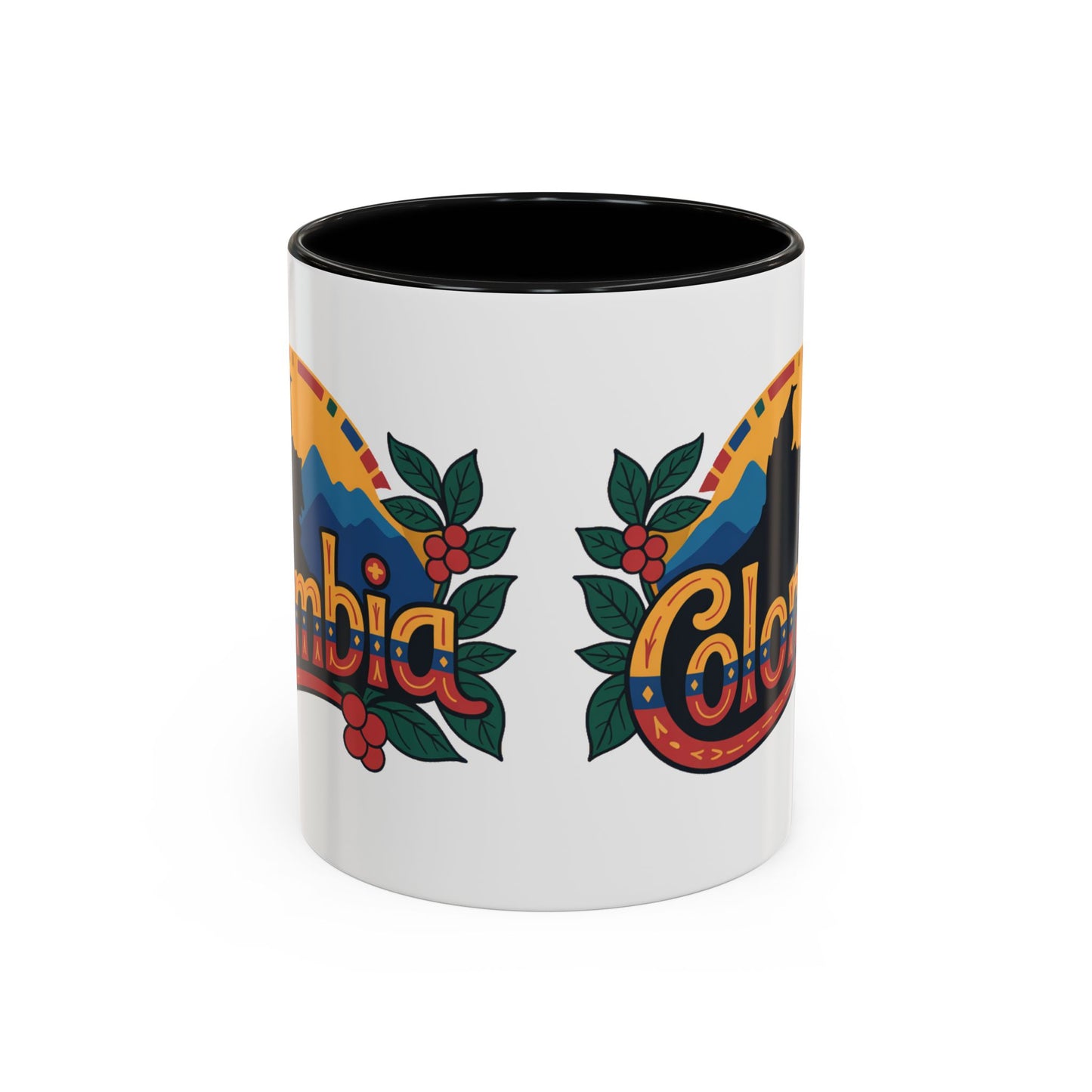 Colombia Mug - Colombian Heritage Pride Coffee Cup | Taza Colombia | Hispanic Pride Gift | Orgullo Colombiano | Colombian Coffee