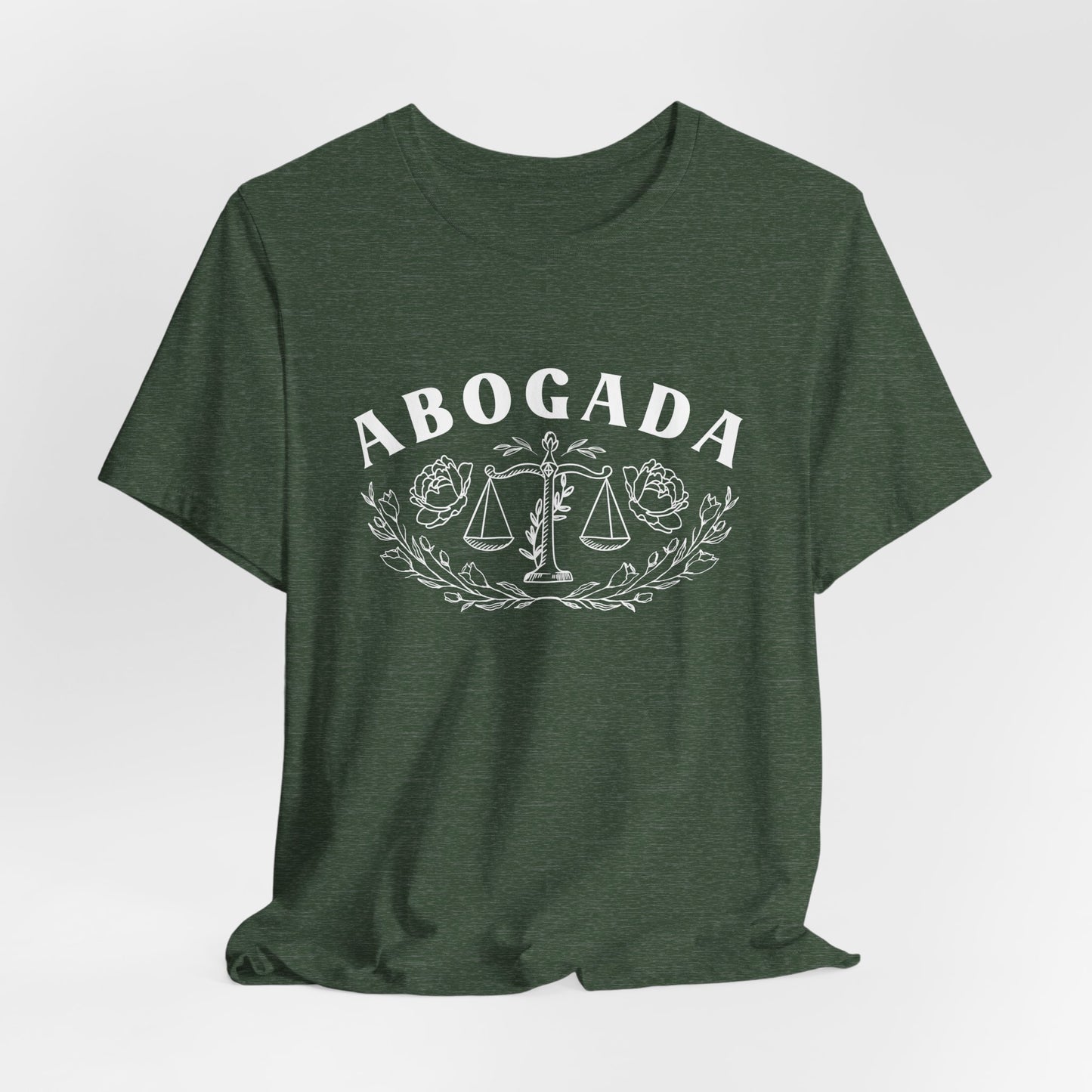 Abogada T-Shirt - Latina Lawyer Pride Tee - Mujer Fuerte Gift - Latino Heritage Shirt - Abogada Power