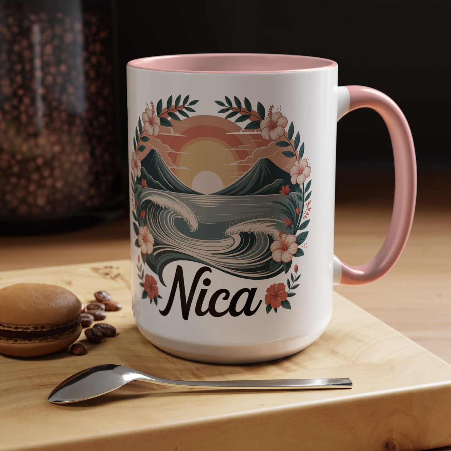 Nicaragua Mug - Nica Pride Coffee Cup Gift | Central American Heritage | Bandera Nicaragua | Latino Pride Mug