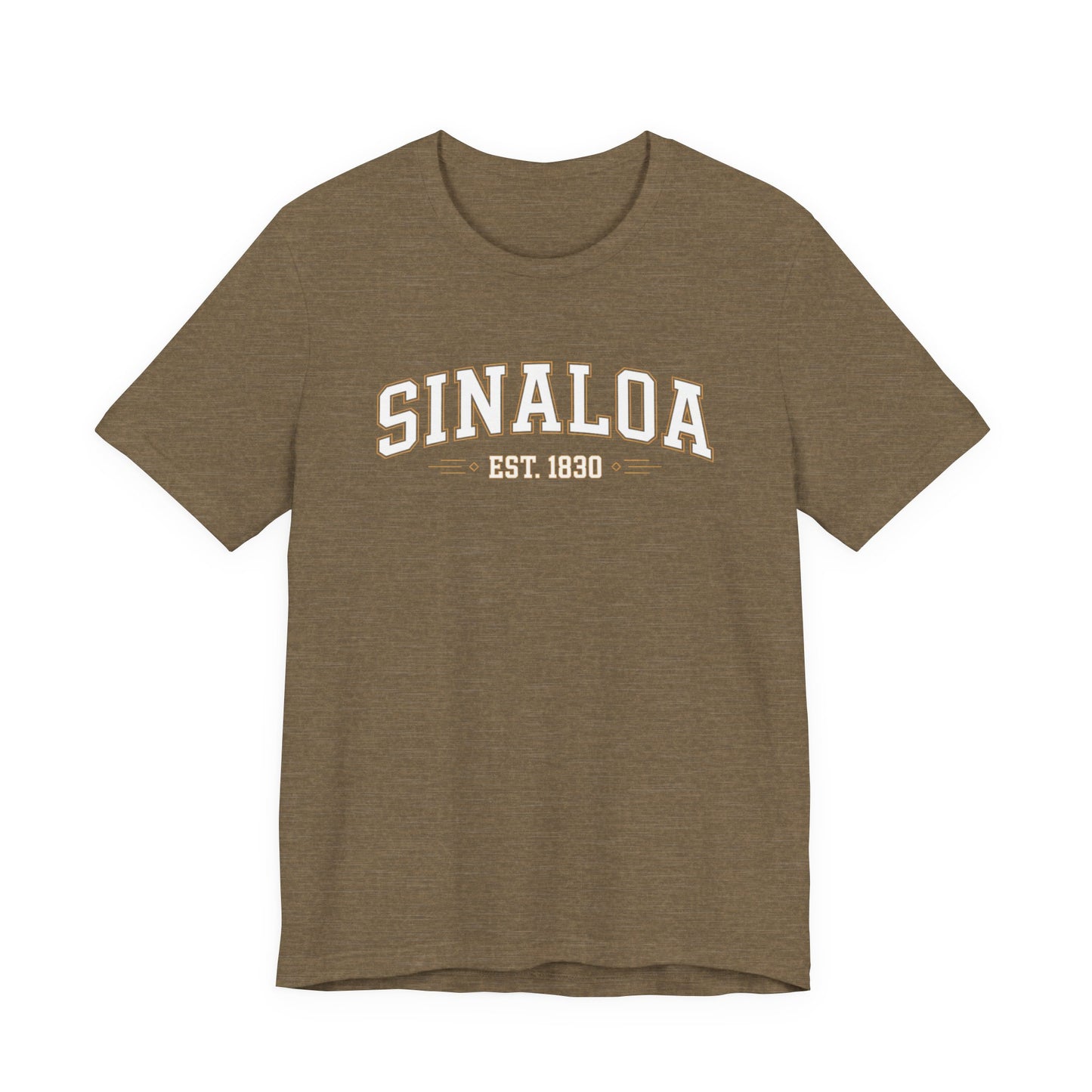 Sinaloa T-Shirt - Mexican Heritage Tee - Sinaloa Pride Gift - Estado Shirt - Hispanic Pride - Mexico Regional Wear