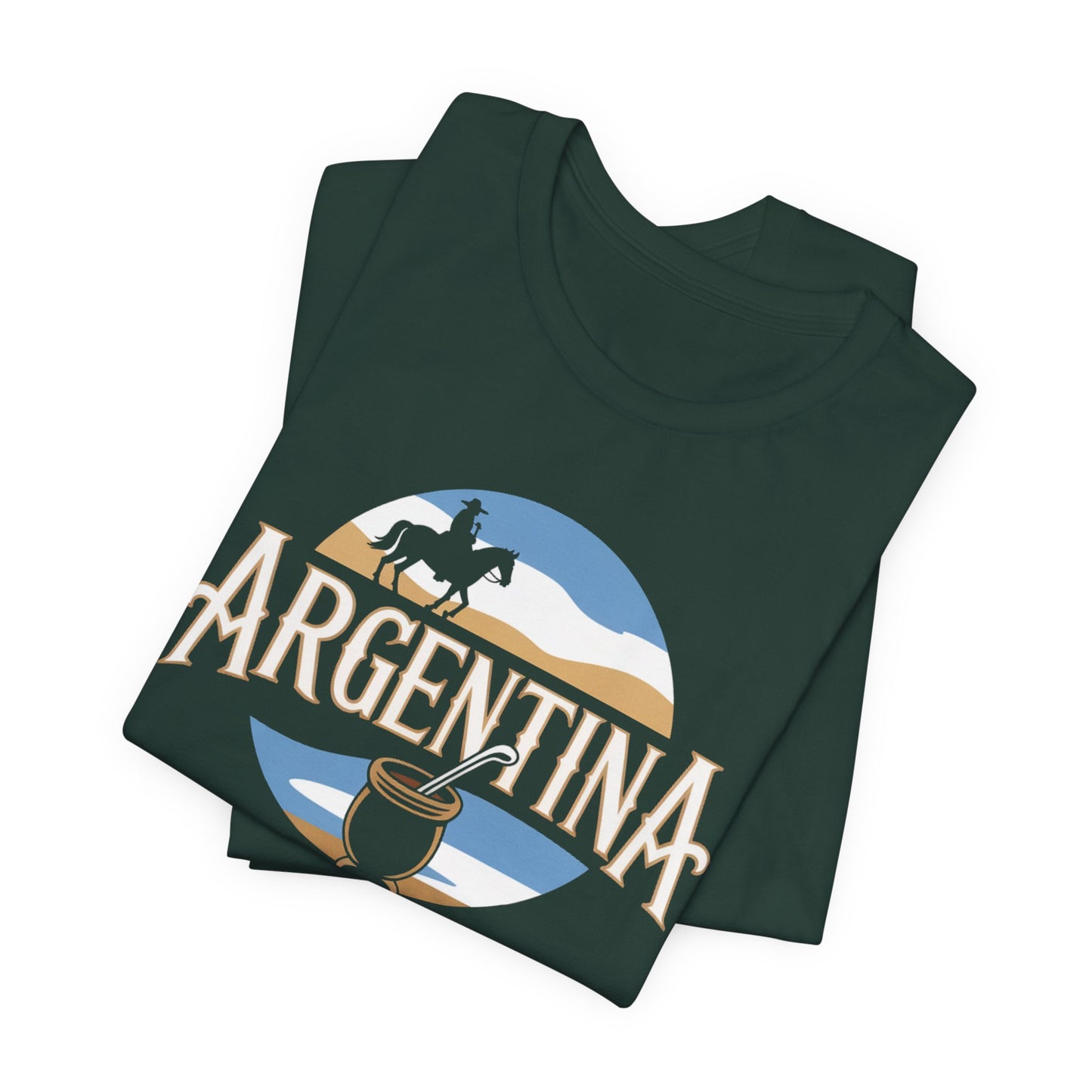 Argentina T-Shirt - Orgullo Argentino Tee - Argentine Flag Gift - Buenos Aires Hispanic Pride Shirt - South American Tango Culture