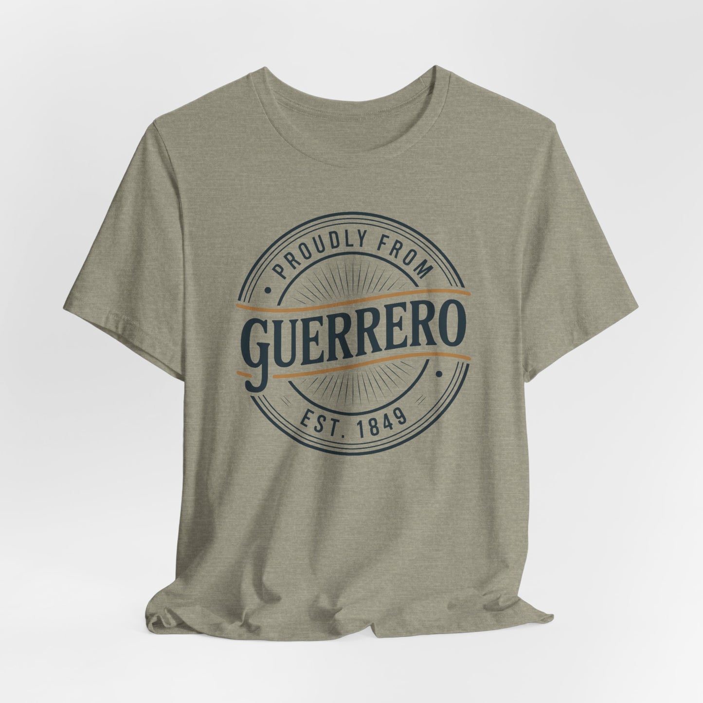 Guerrero T-Shirt - Mexican Heritage Tee - Guerrero State Pride - Latino Warrior Shirt - Orgullo Mexicano Gift