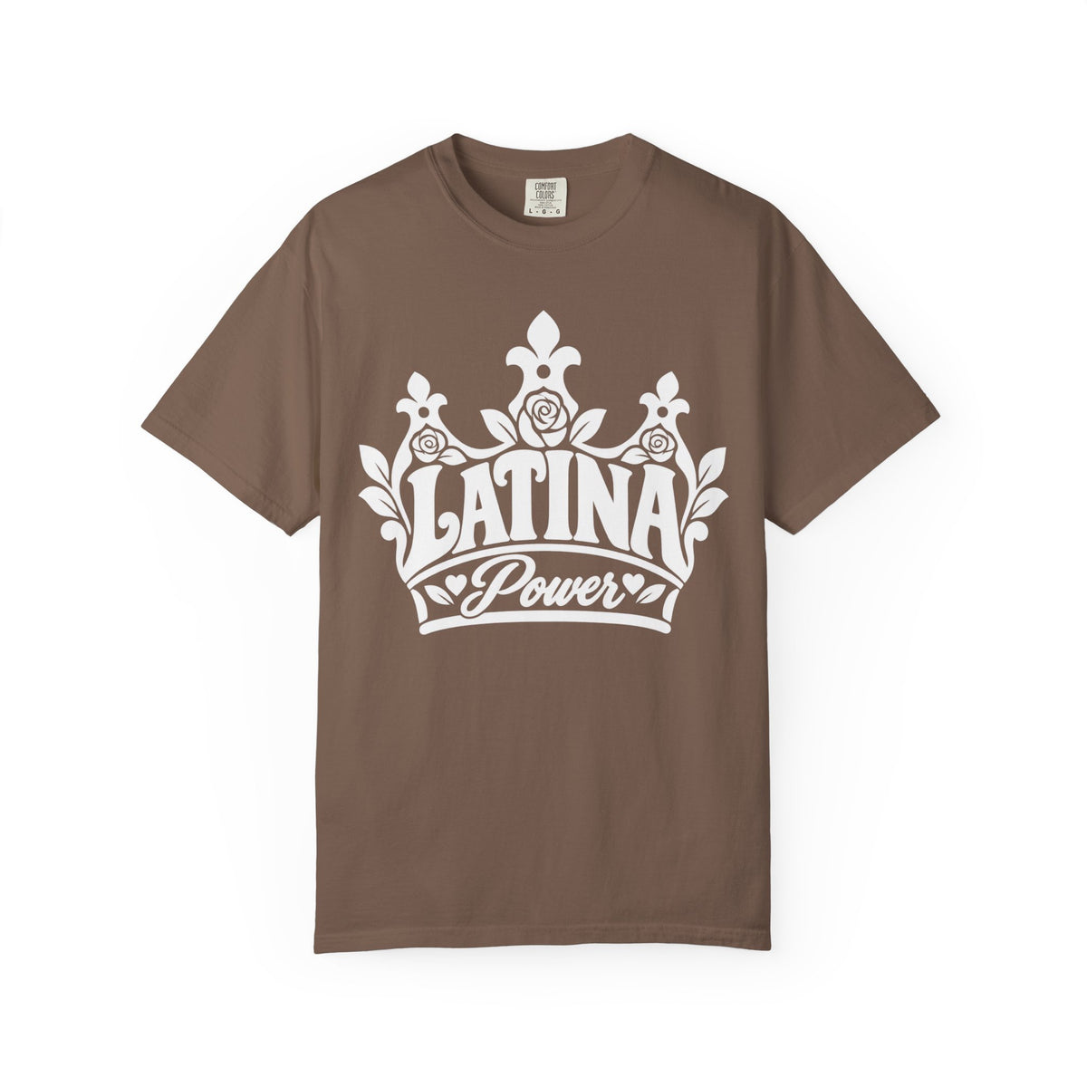 Latina Power Crown Shirt - Mexican Latina Pride T-Shirt - Latina Gift Tee - Reina Corona Spanish Women Shirt