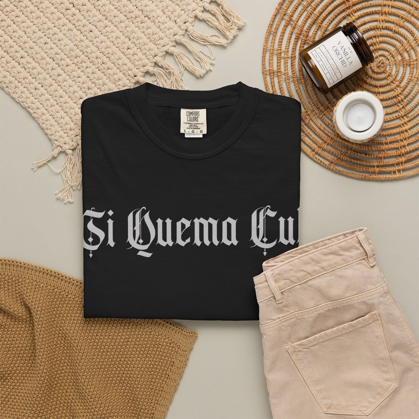Si Quema Cuh Shirt |  Chicano Streetwear Tee | Latino Graphic Tee | Sudadera con Capucha para hombre |