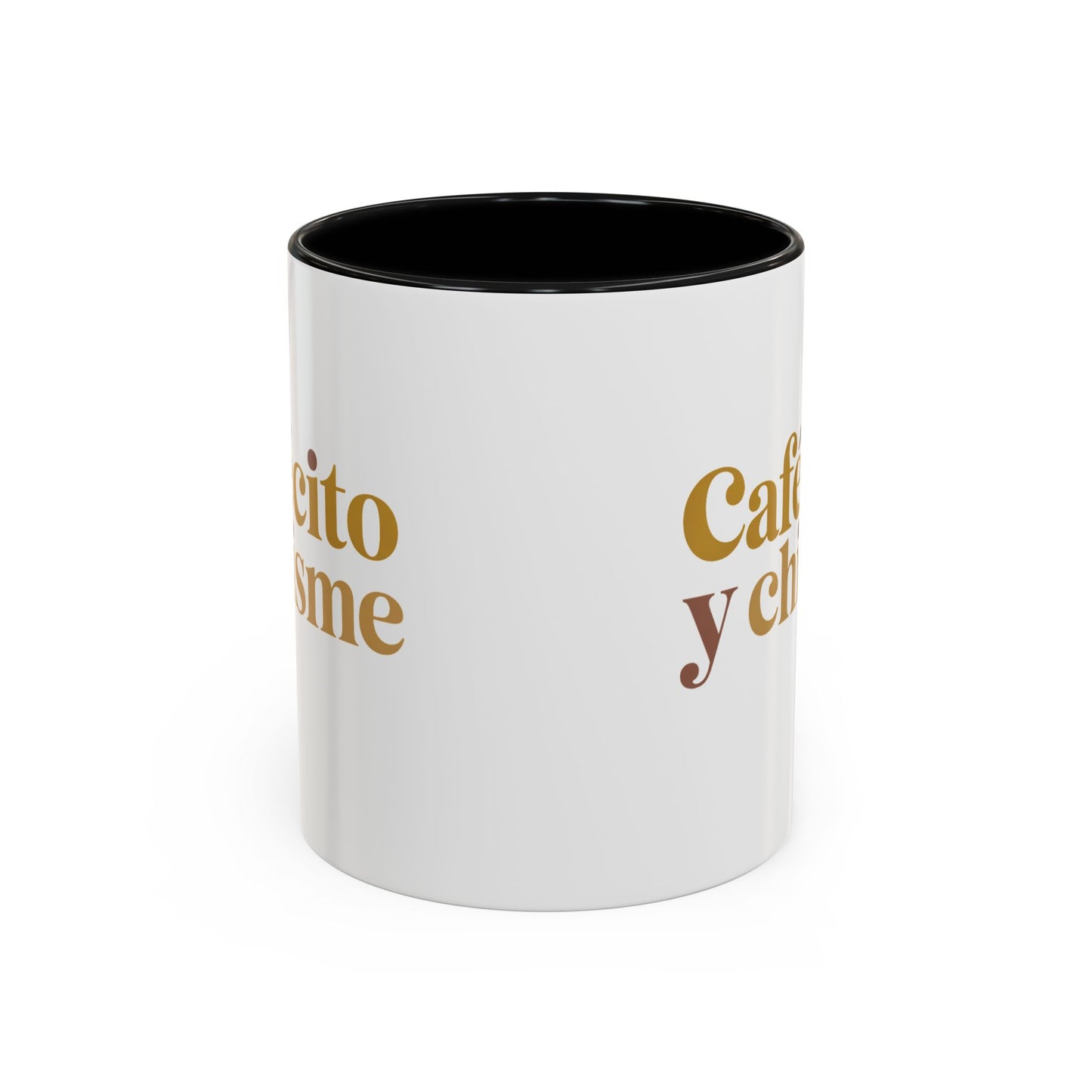 Cafe y Chisme Mug - Latino Coffee Cup Gift for Gossip Time with Amigas - Hispanic Culture Spanish Saying