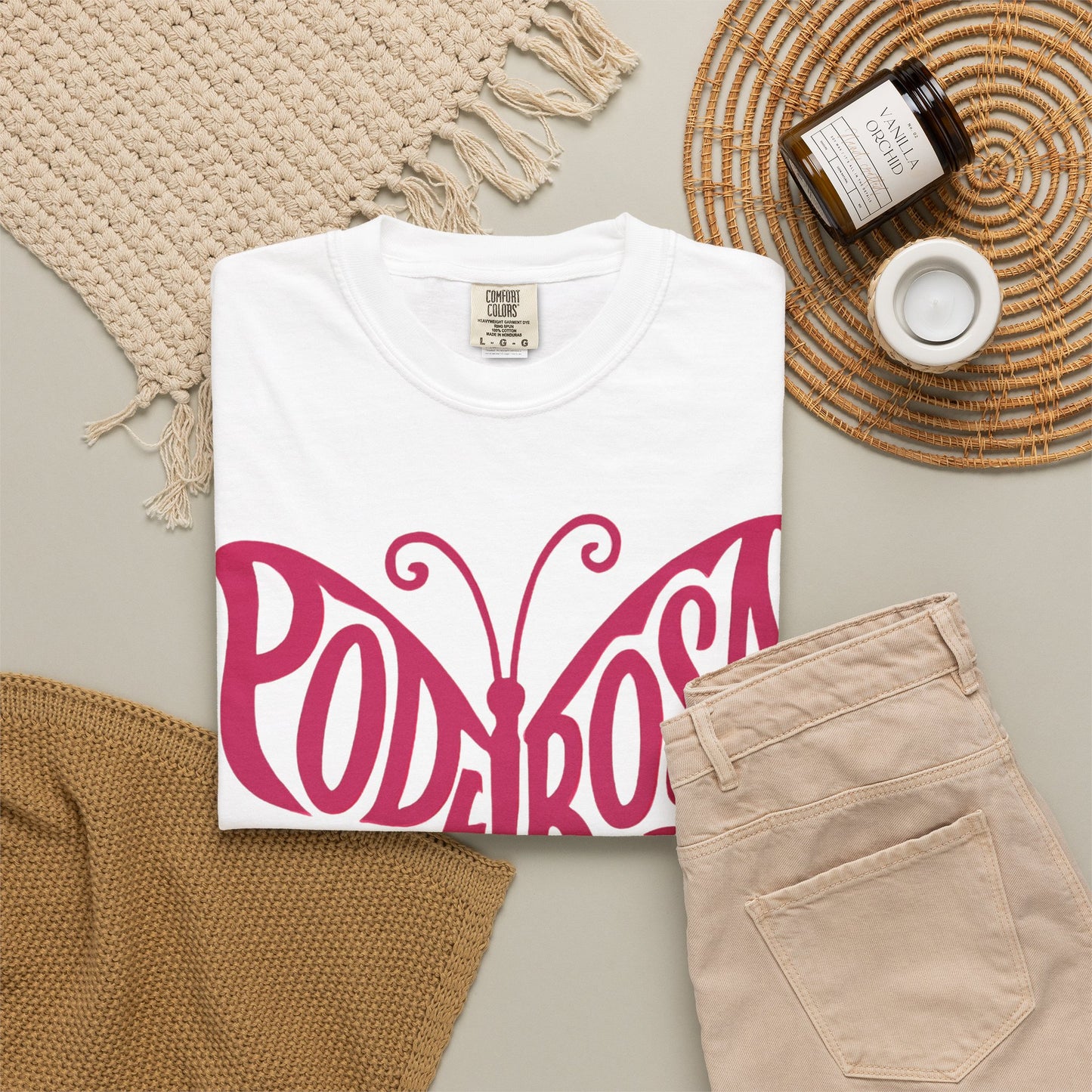 Butterfly Poderosa Shirt | Monarca Tee | Latina Shirt