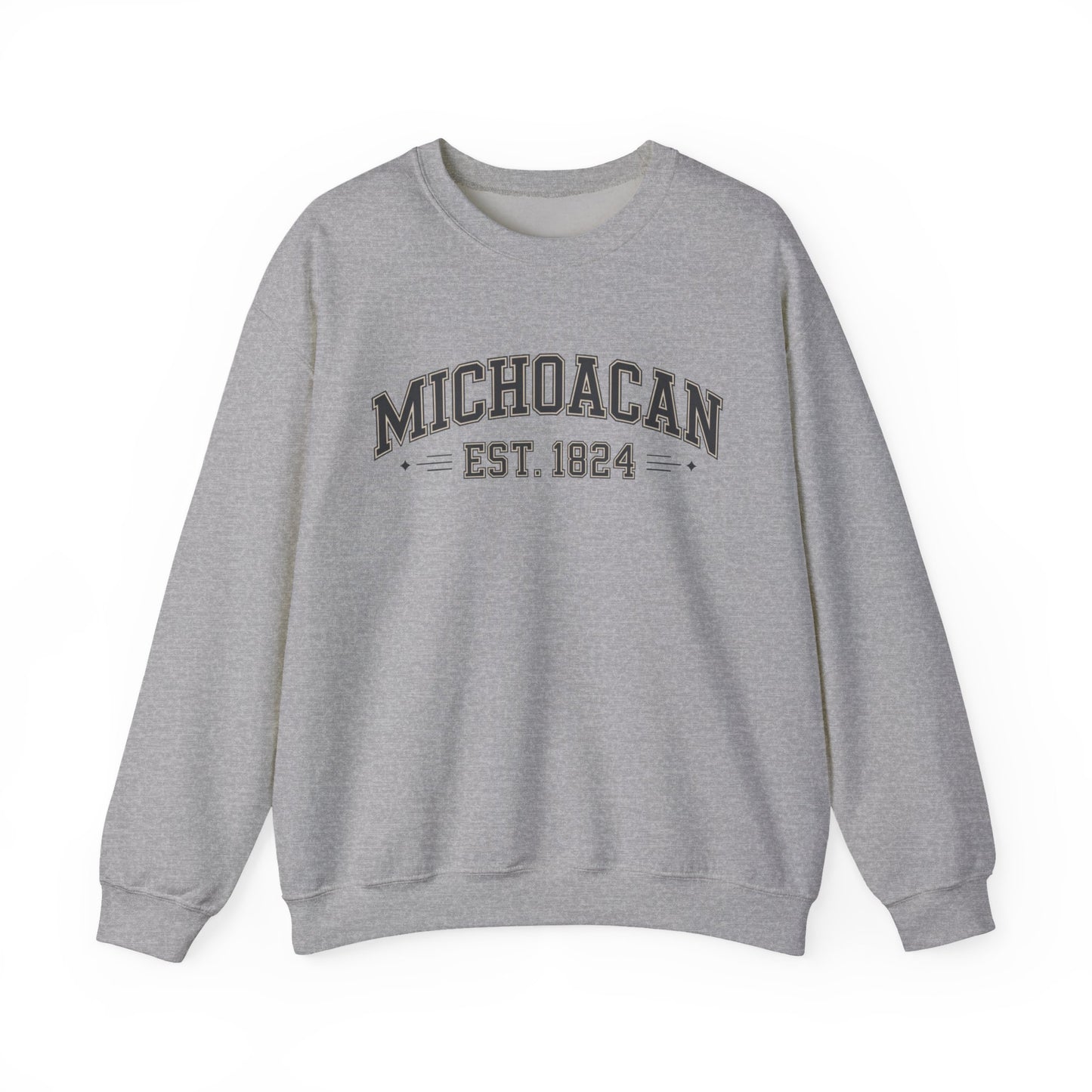 Michoacán Sweatshirt - Mexican State Pride Sudadera - Michoacán Mexico Heritage Gift - Orgullo Mexicano