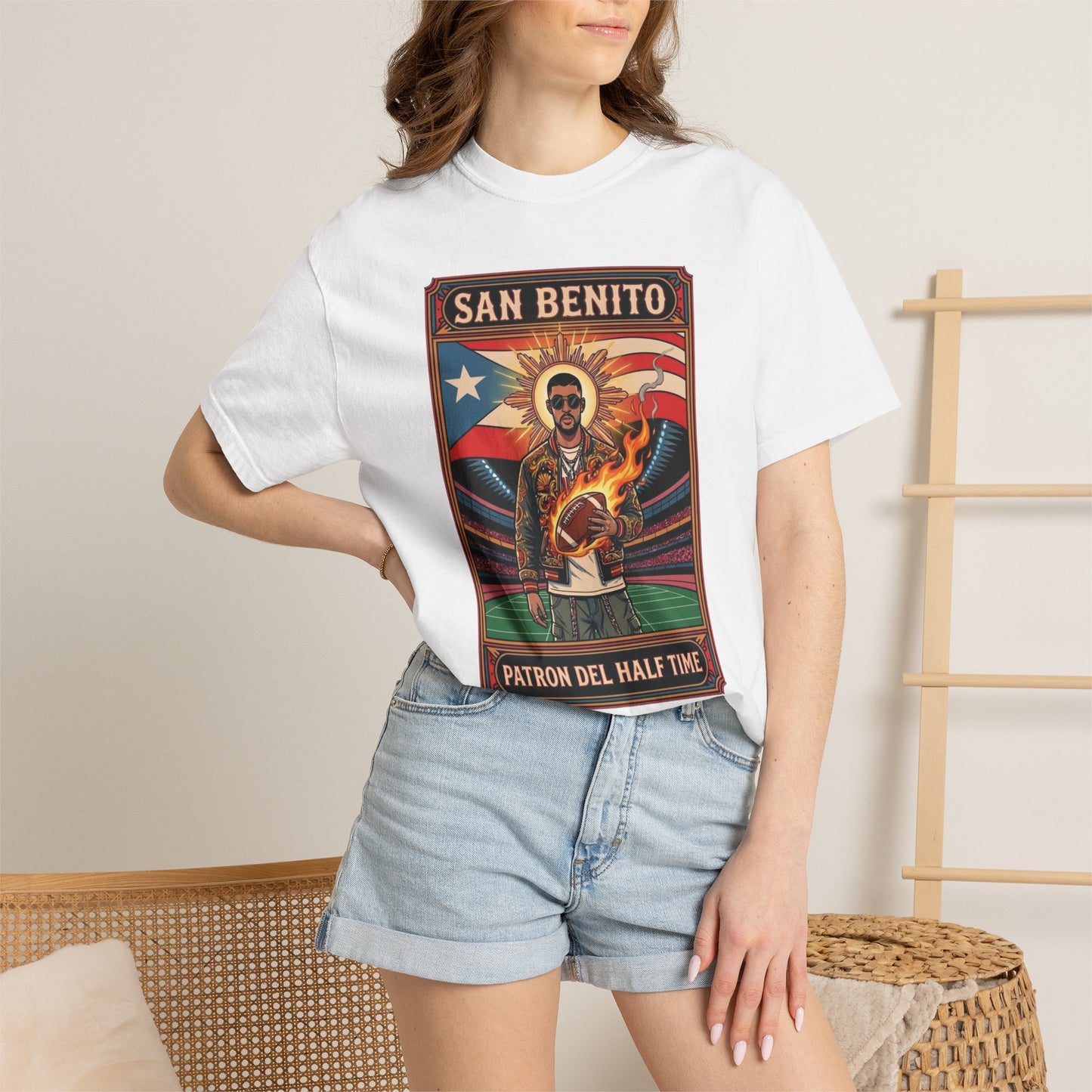 San Benito Funny Game Day Shirt Benito Bowl Shirt, Shirt, Bunny Bowl Tee, Comfort Colors Bilingual Tee