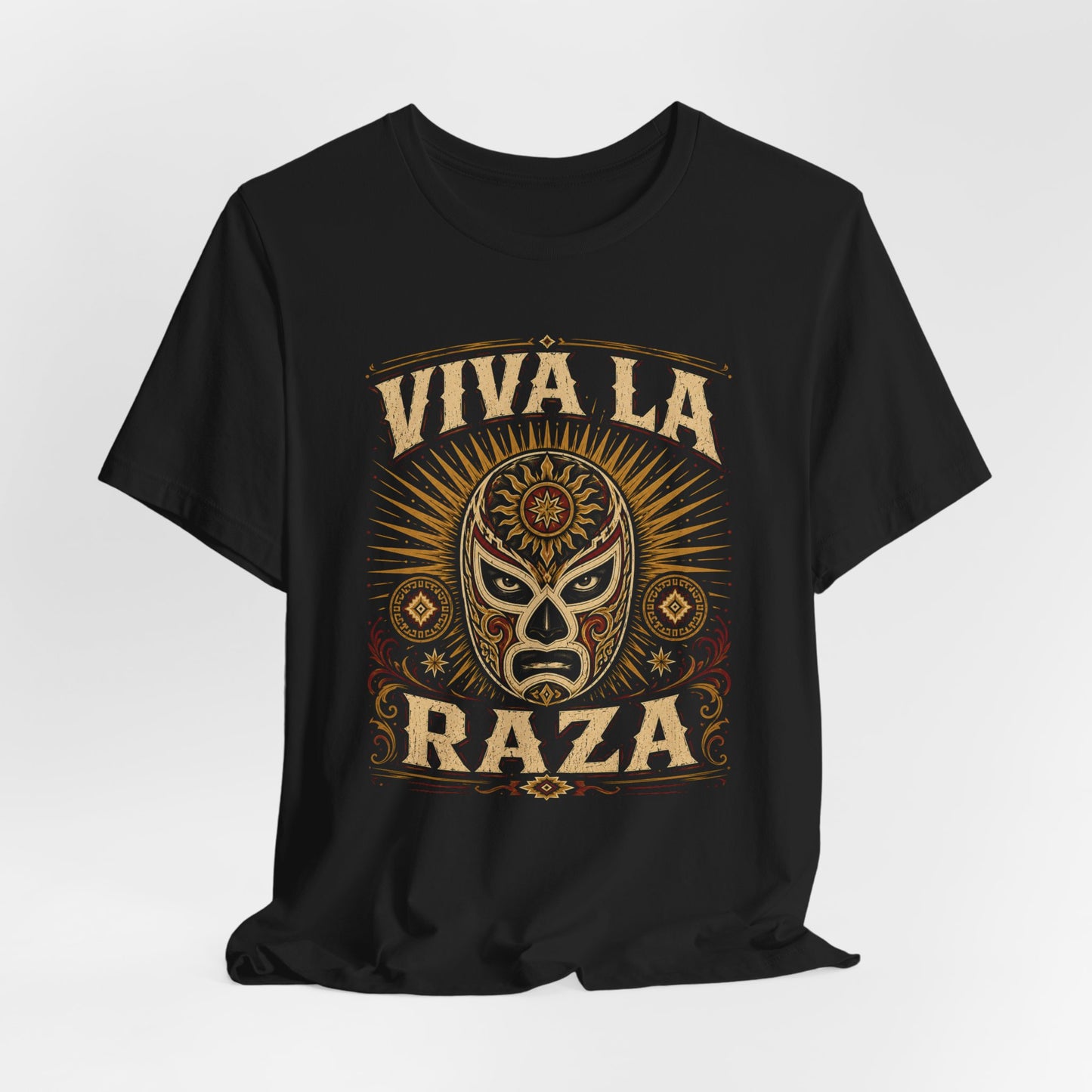 El Luchador T-Shirt - Mexican Wrestling Lucha Libre Tee - Latino Pride Gift - Wrestler Shirt - Spanish Heritage Apparel