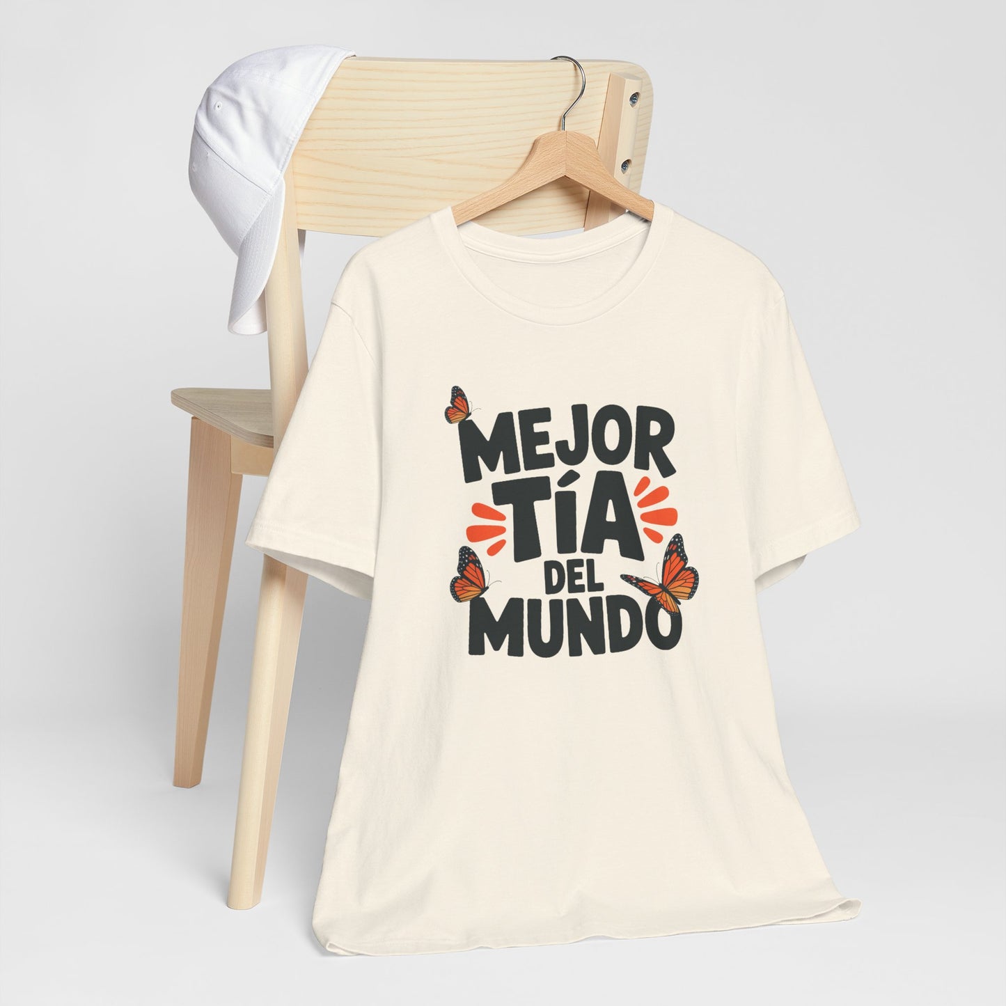 Mejor Tia Del Mundo T-Shirt | Proud Tia Gift | Latino Family Tee | Best Tia Ever Shirt | Tia Birthday Regalo