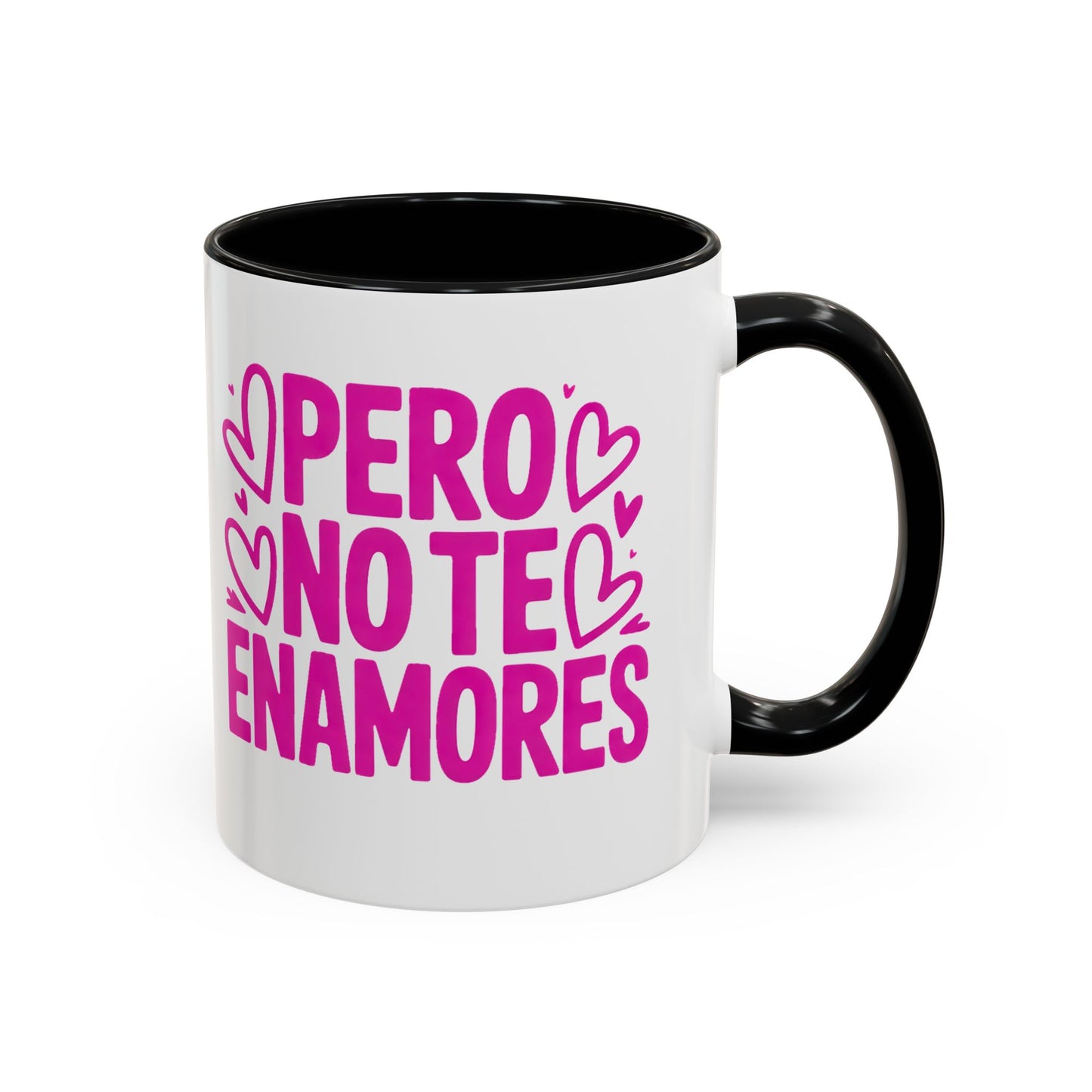 Pero No Te Enamores Mug | Reggaeton Lyrics Coffee Cup | Latino Humor Gift | Spanish Sayings | Hispanic Culture