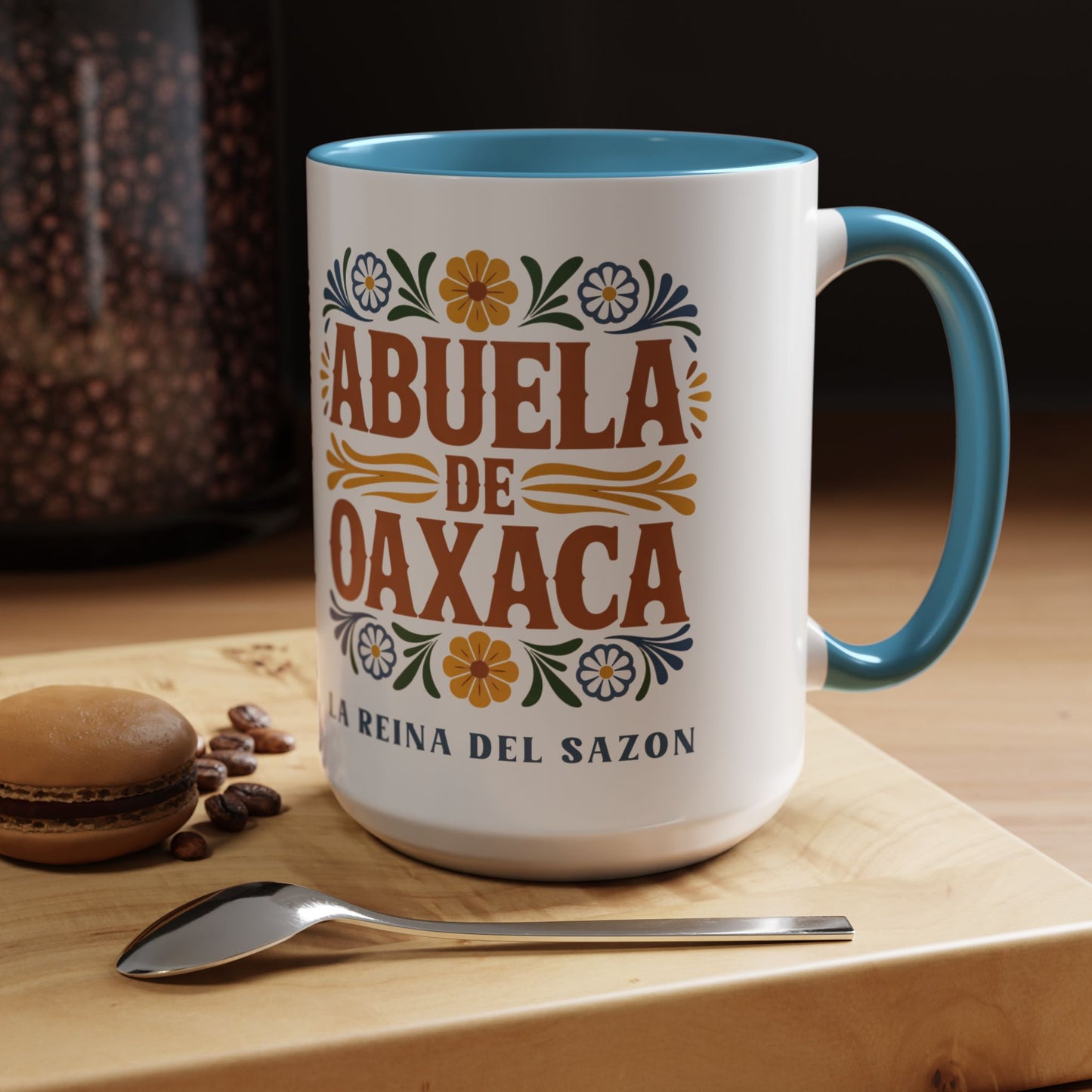 Abuela de Oaxaca Mug - Latino Family Gift for Grandma - Hispanic Abuela Love Coffee Cup - Spanish Grandma Present