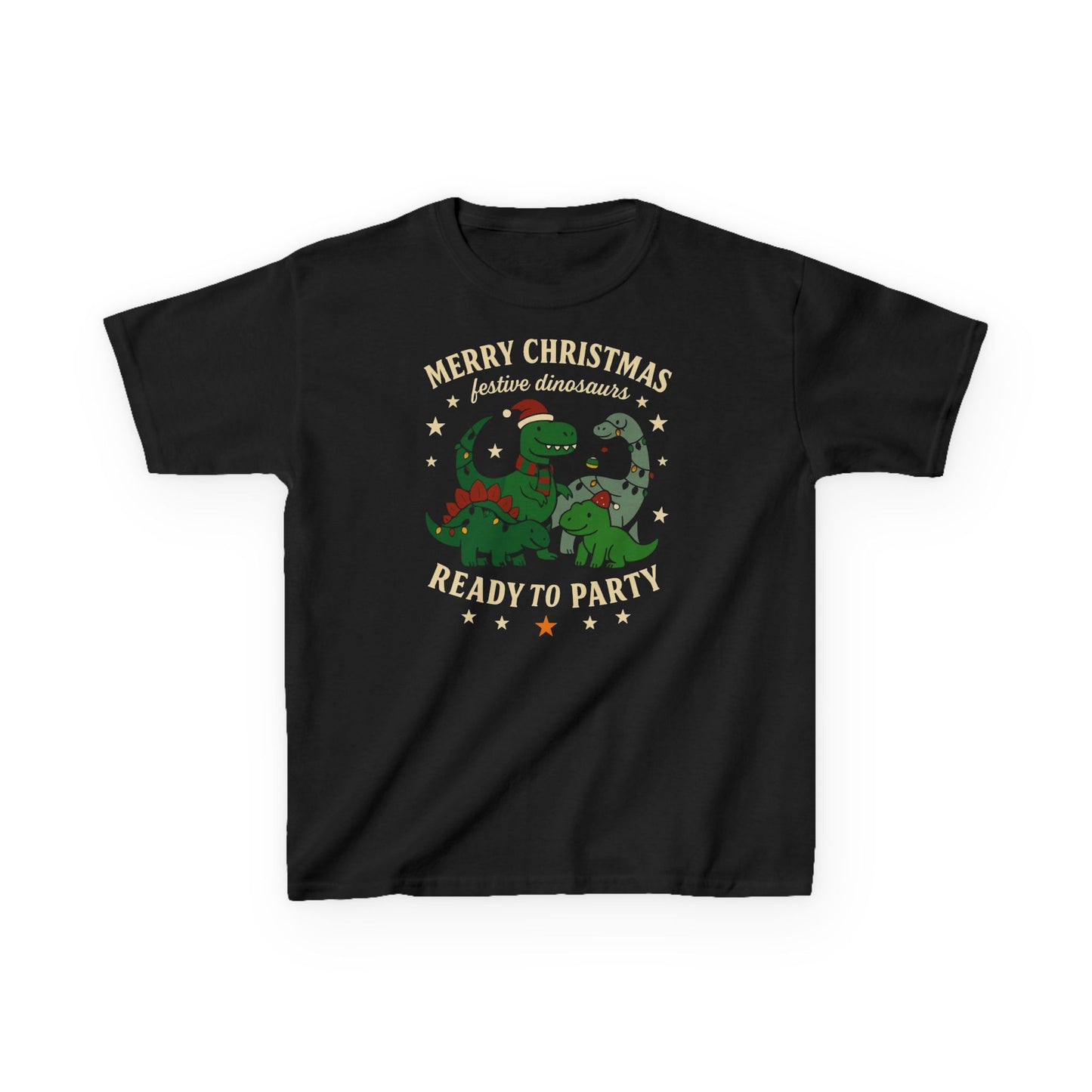 Christmas Dinosaur Kids shirt