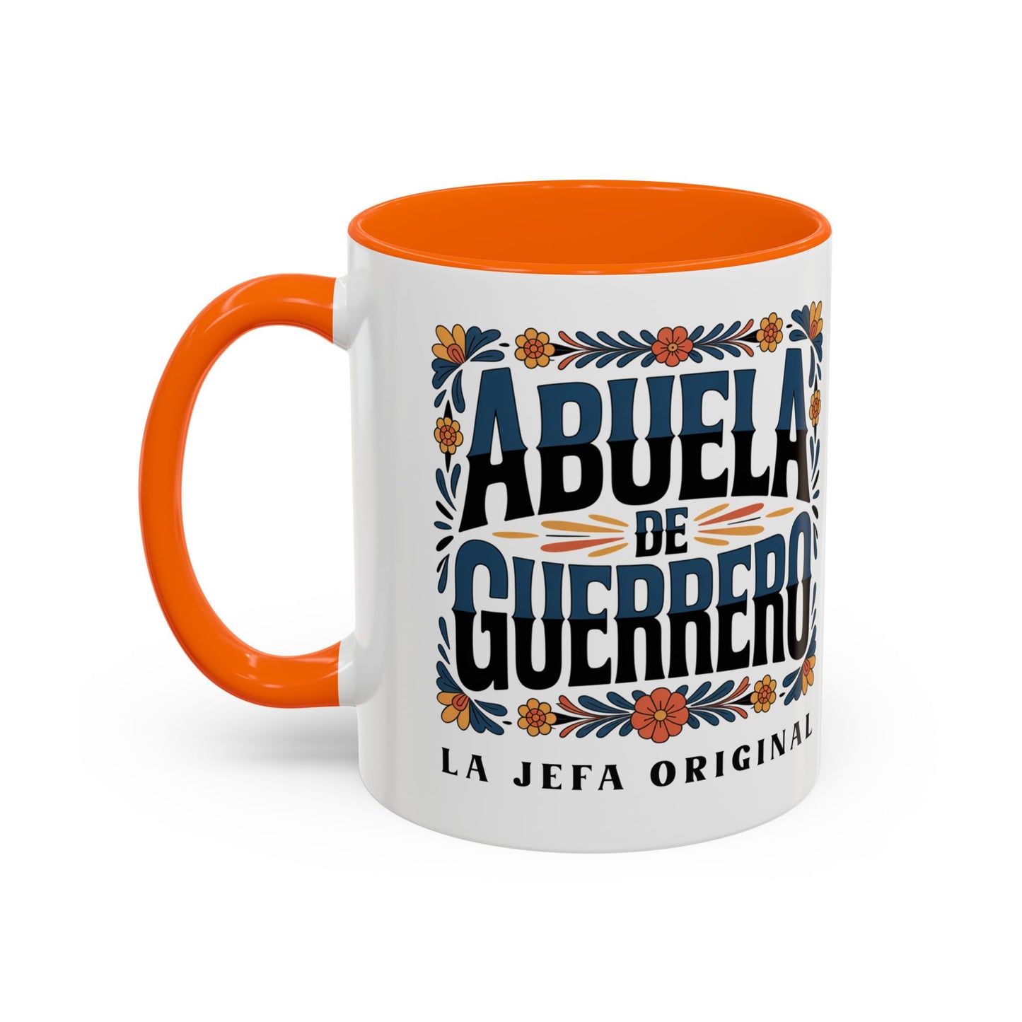 Abuela de Guerrero Mug - Latino Family Gift for Hispanic Grandma | Spanish Coffee Cup | Abuela Love Mug | Cafe con Abuela