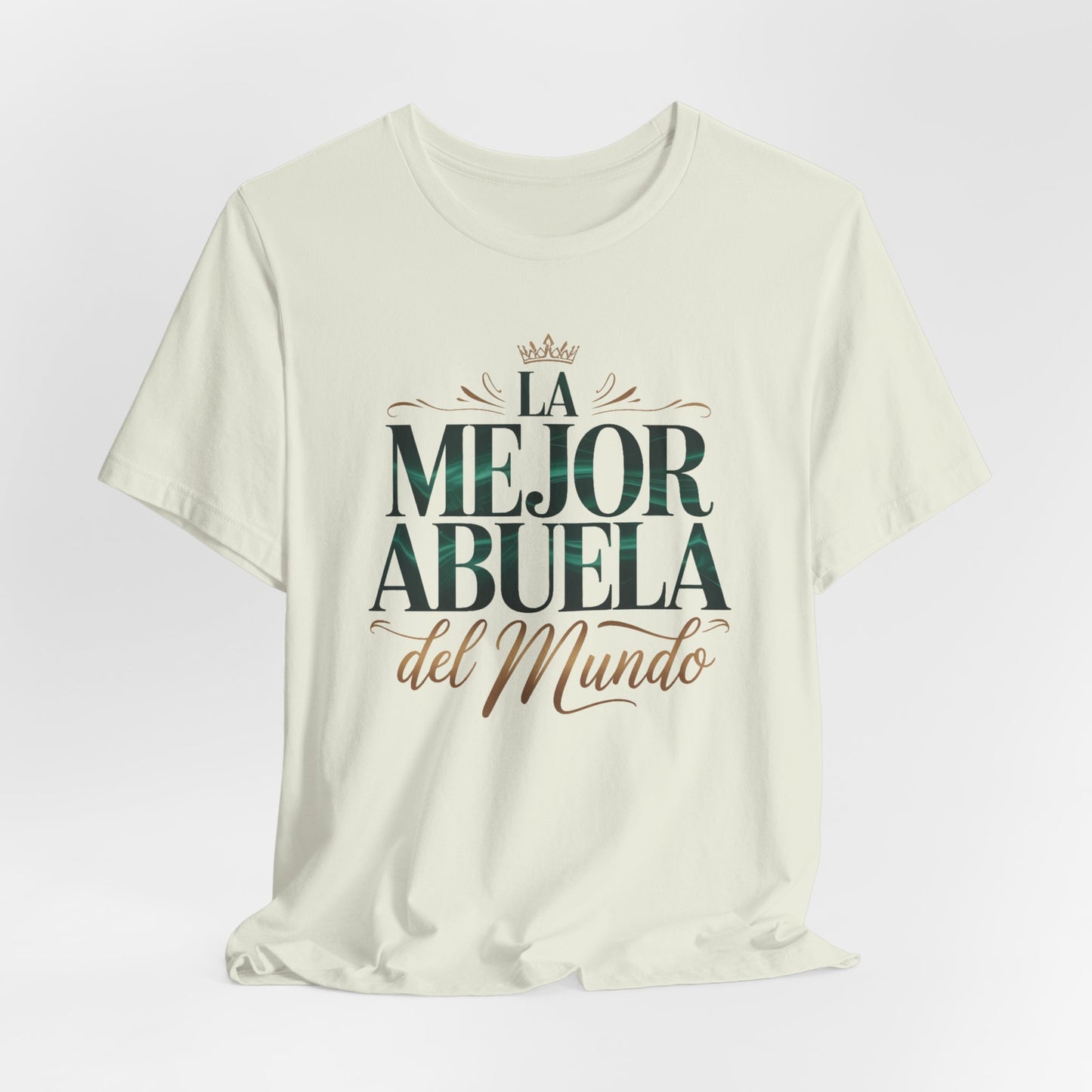 Mejor Abuela T-Shirt - Latino Family Gift - Hispanic Grandma Tee - Abuela Shirt - Spanish Family Love Tee