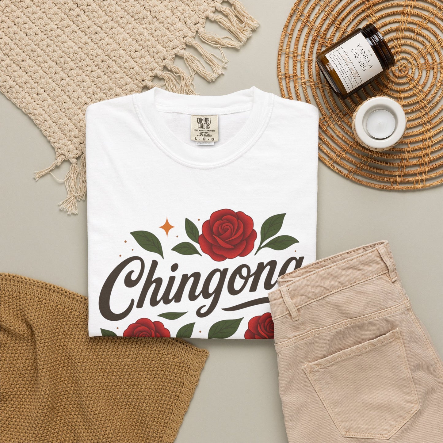 Chingona Shirt | Soy Chingona T-Shirt | Latina Empowerment | Mexican Pride Tee | Comfort Colors Tee | Latina Gift