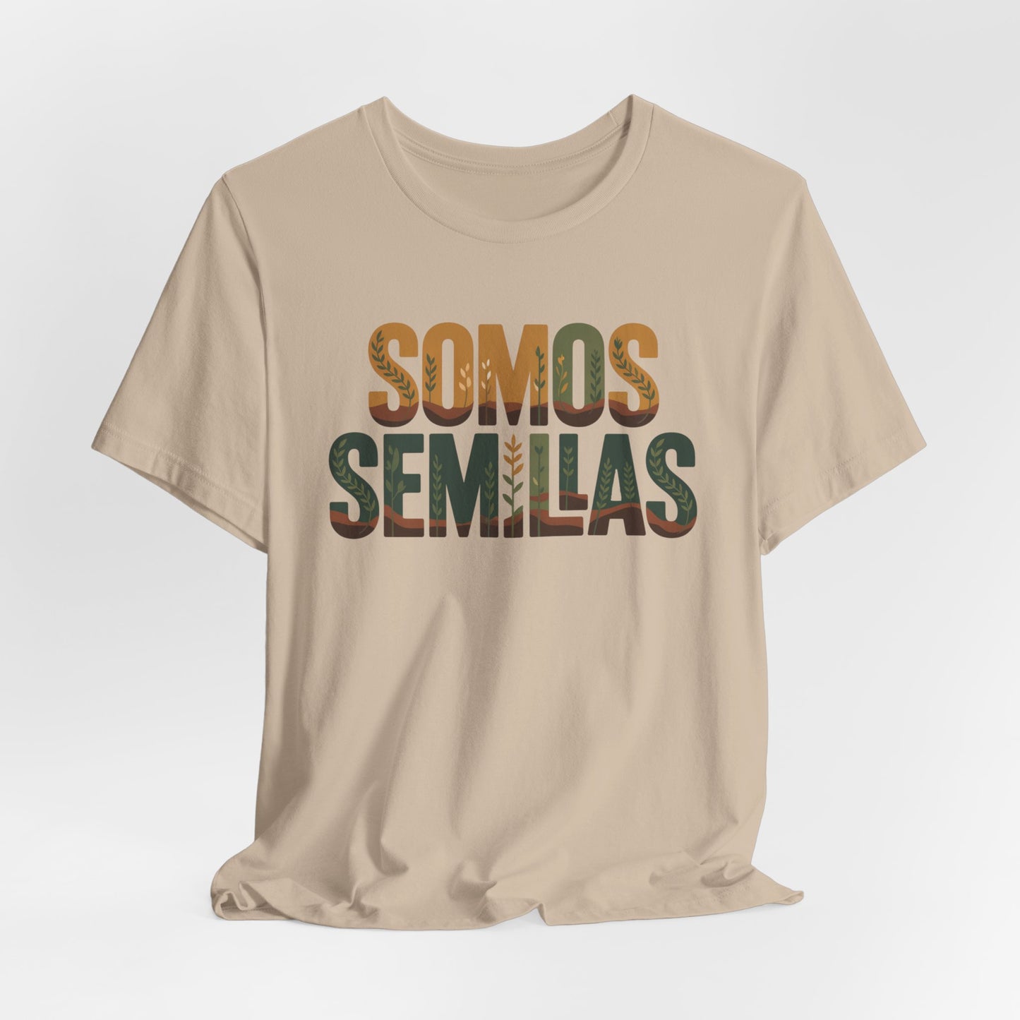Somos Semillas T-Shirt - We Are Seeds Tee - Latino Heritage Gift - Hispanic Pride Shirt - Inspirational Latino Camiseta