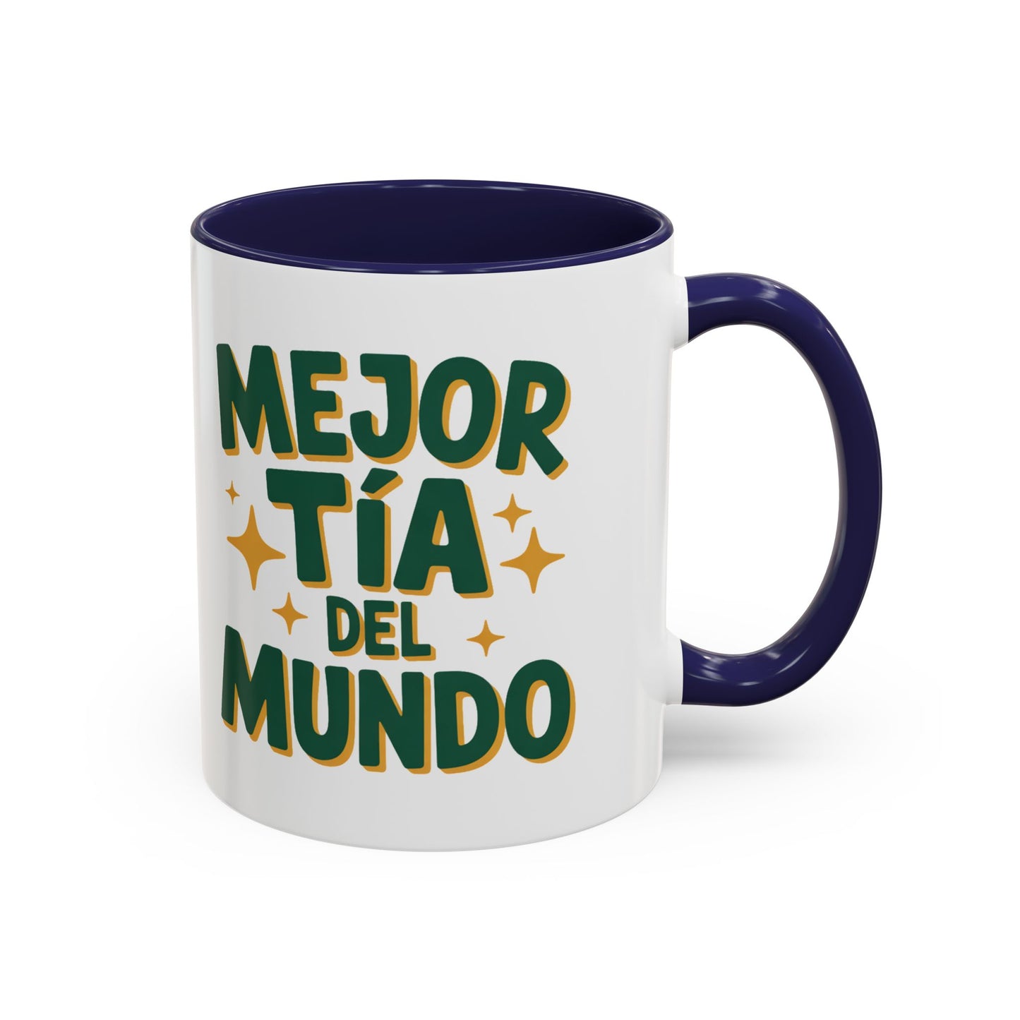 Mejor Tia Del Mundo Mug - Best Tía Ever Coffee Cup Gift for Hispanic Aunt - Tía Querida - Latino Family Gift - Proud Tía Bonita