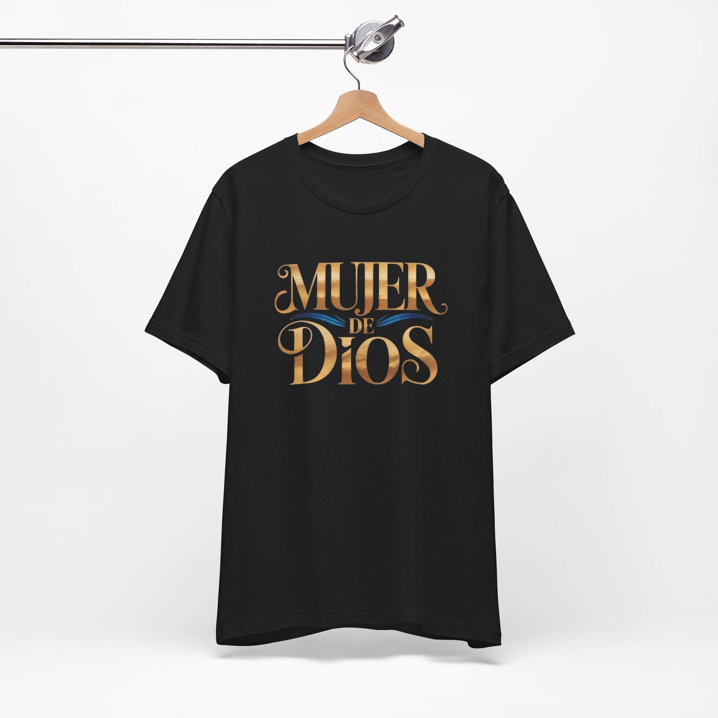 Mujer de Dios T-Shirt - Christian Latina Faith Tee - Catholic Gift - Spanish Religious Shirt - Mujer Cristiana