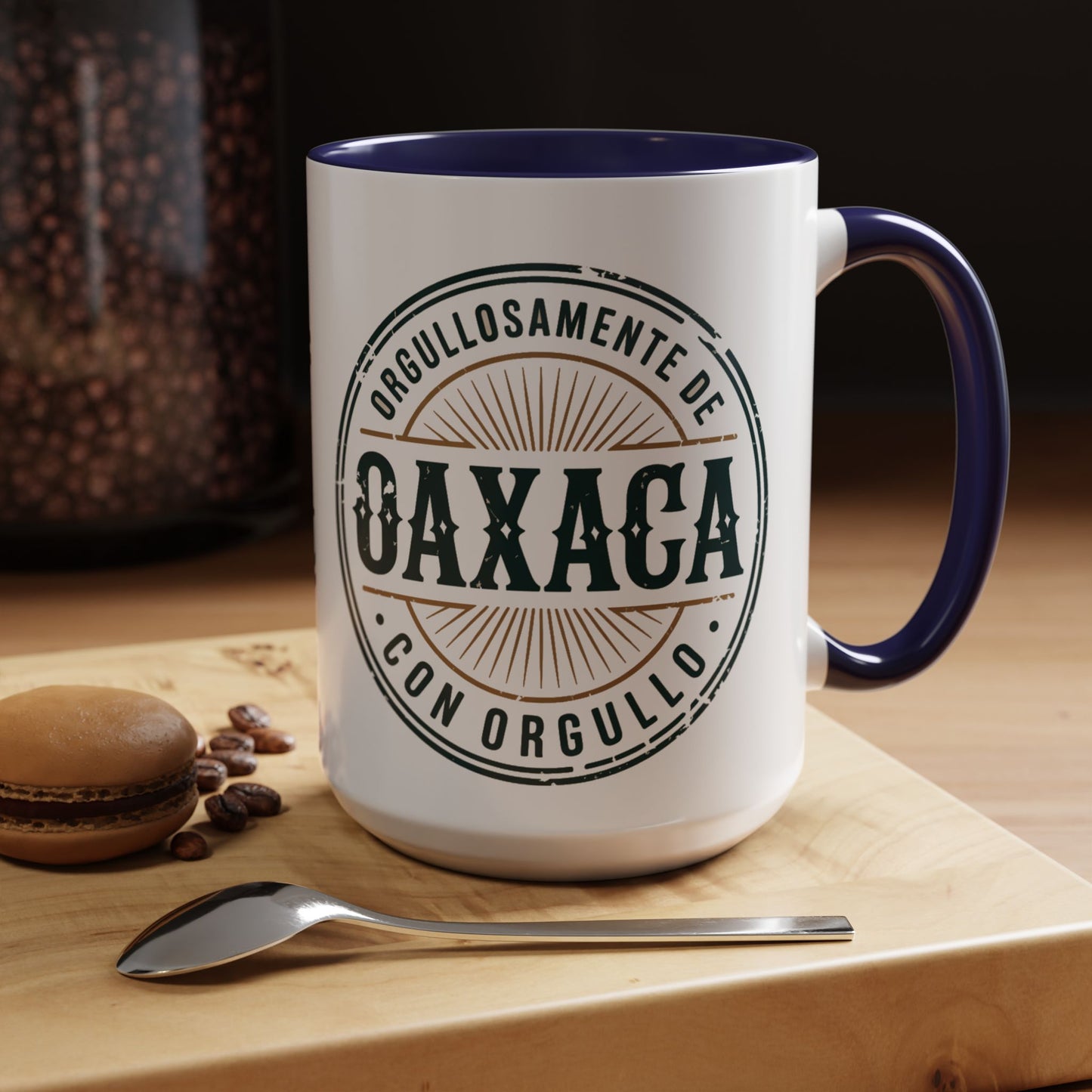 Oaxaca Mug - Mexican Heritage Coffee Cup, Oaxaqueño Pride Gift, Zapotec Culture Souvenir, Mexico Memento