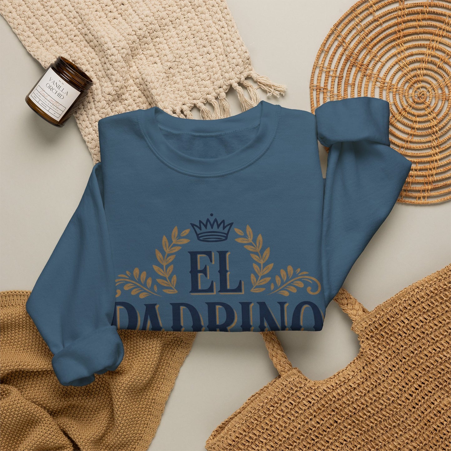 El Padrino Sweatshirt - Latino Godfather Gift - Hispanic Family Shirt - Padrino Regalo - Spanish Family Apparel
