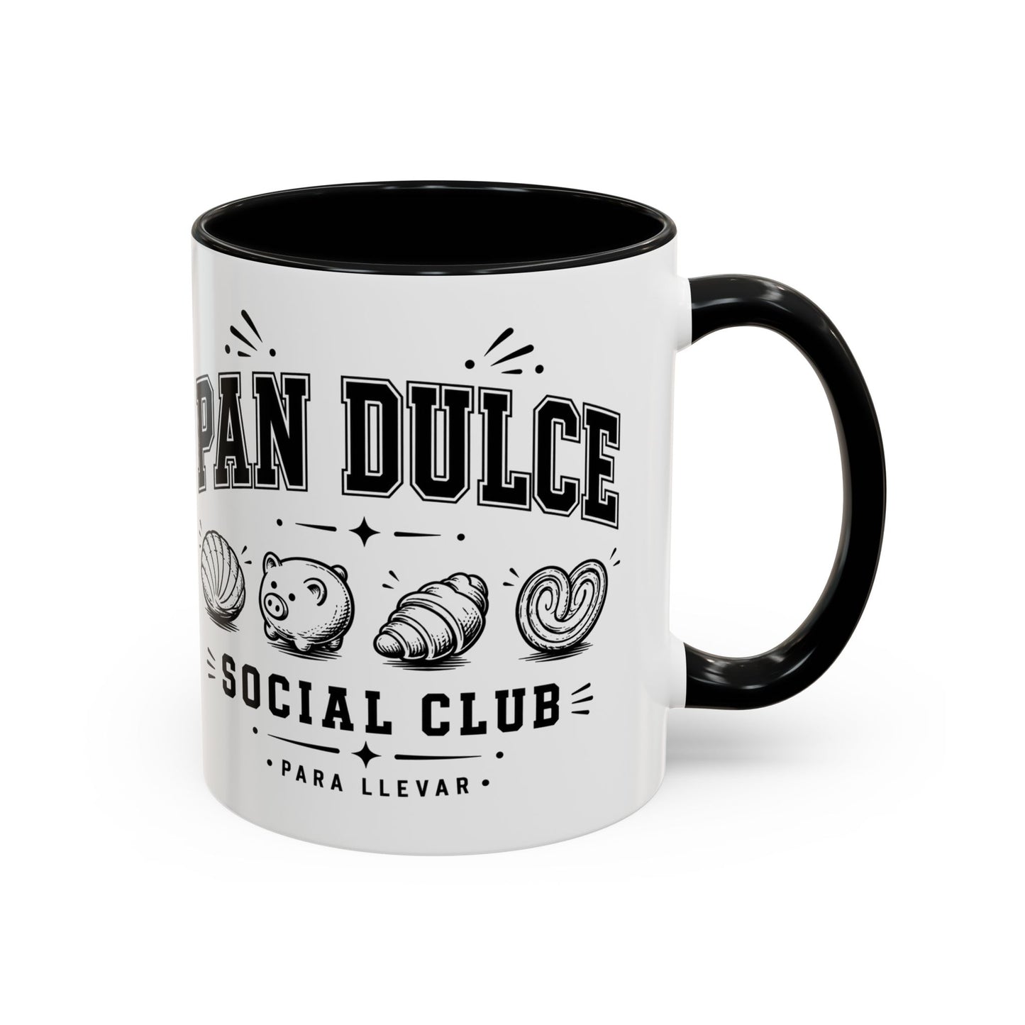Pan Dulce Mug - Latino Foods Coffee Cup - Regalos Para Mujer - Mexican Sweet Bread Gift - Latina Pride Kitchen Decor