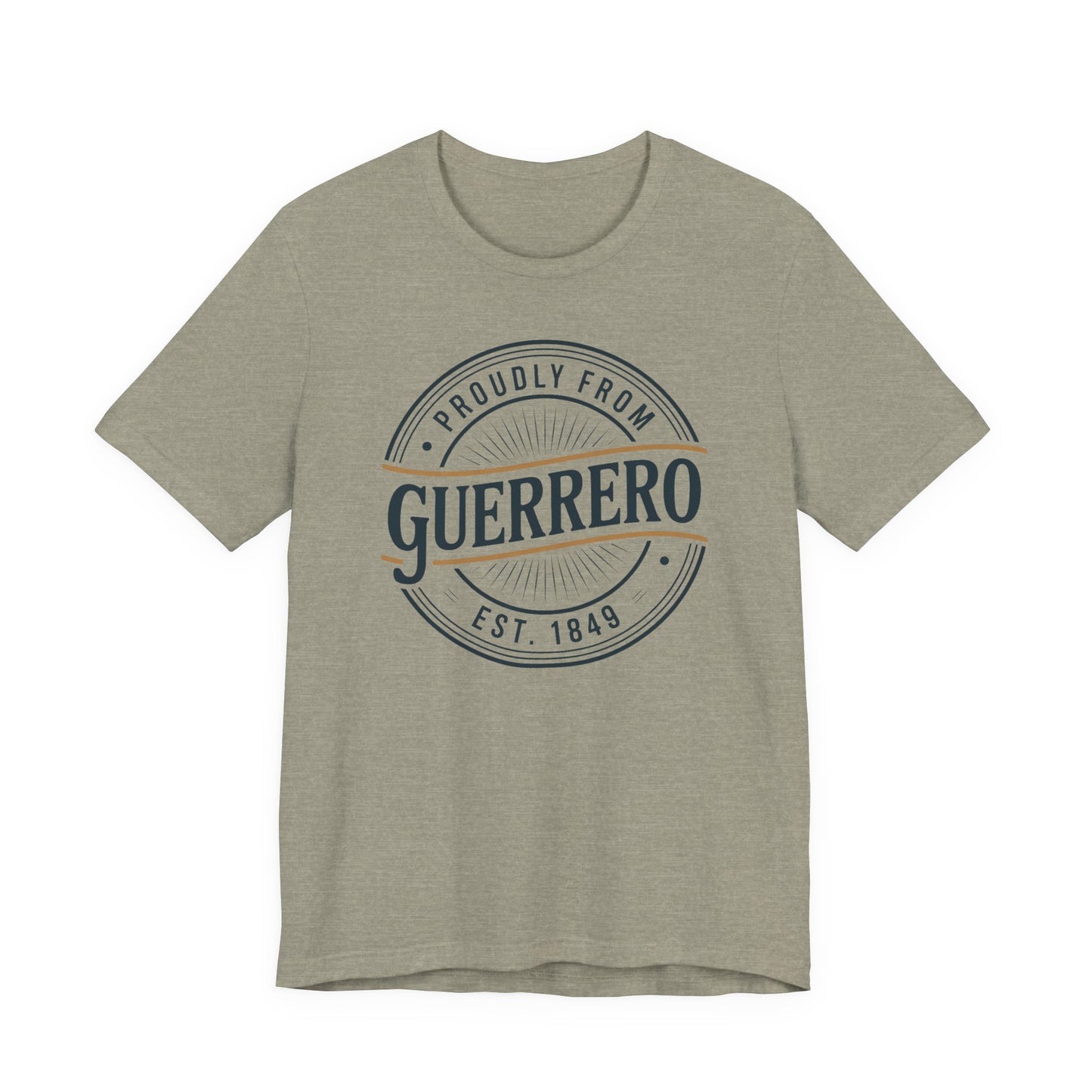 Guerrero T-Shirt - Mexican Heritage Tee - Guerrero State Pride - Latino Warrior Shirt - Orgullo Mexicano Gift