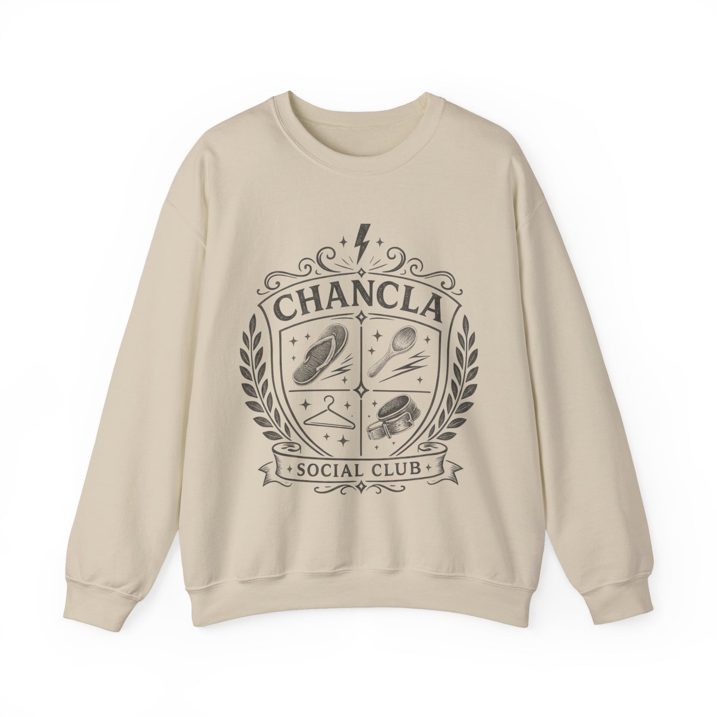 Comadre Energy Sweatshirt - Chancla Vibes Latina Gift - Sudadera Mujer - Spanish Gifts for Her - Latina Pride Power