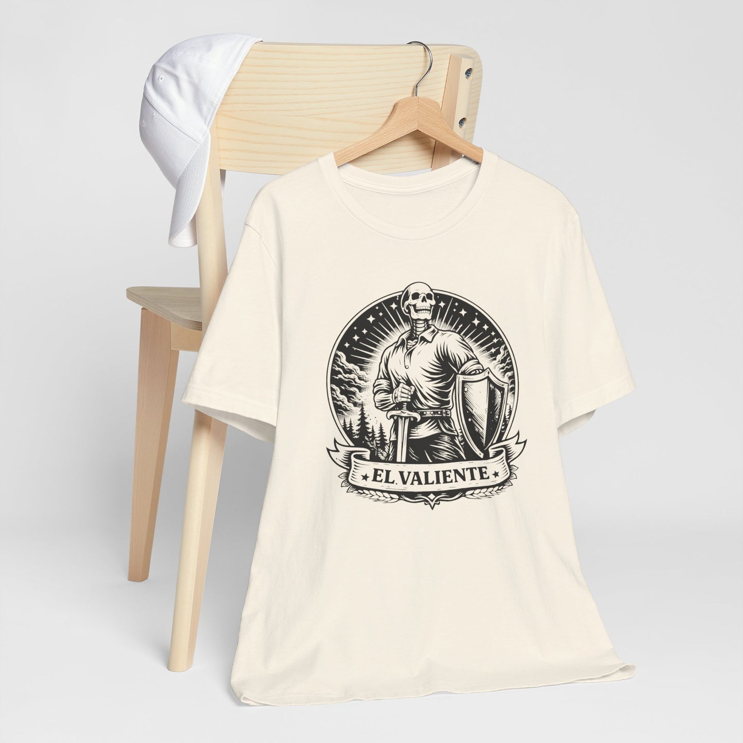 El Valiente T-Shirt - Latino Heritage Tee - Brave Warrior Gift - Hispanic Pride Shirt - Spanish Saying Tee
