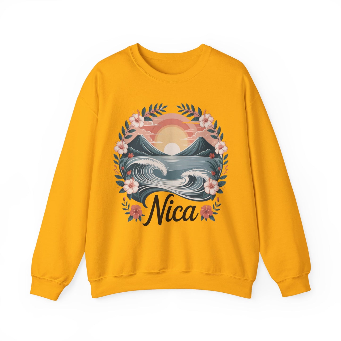 Nicaragua Sweatshirt — Nica Pride Hoodie, Nicaragüense Gift, Central American Heritage, Orgullo Nica, Hispanic Pride Apparel (view 4 of 15)