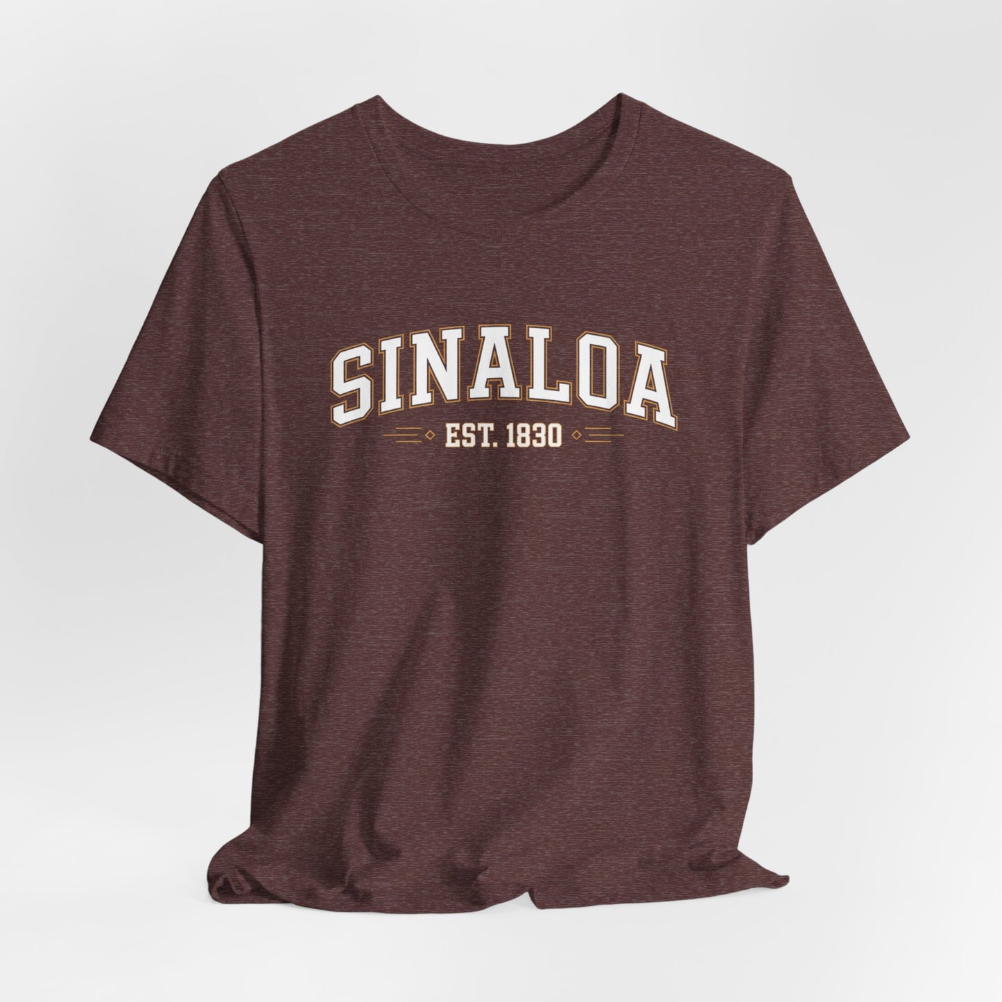 Sinaloa T-Shirt - Mexican Heritage Tee - Sinaloa Pride Gift - Estado Shirt - Hispanic Pride - Mexico Regional Wear