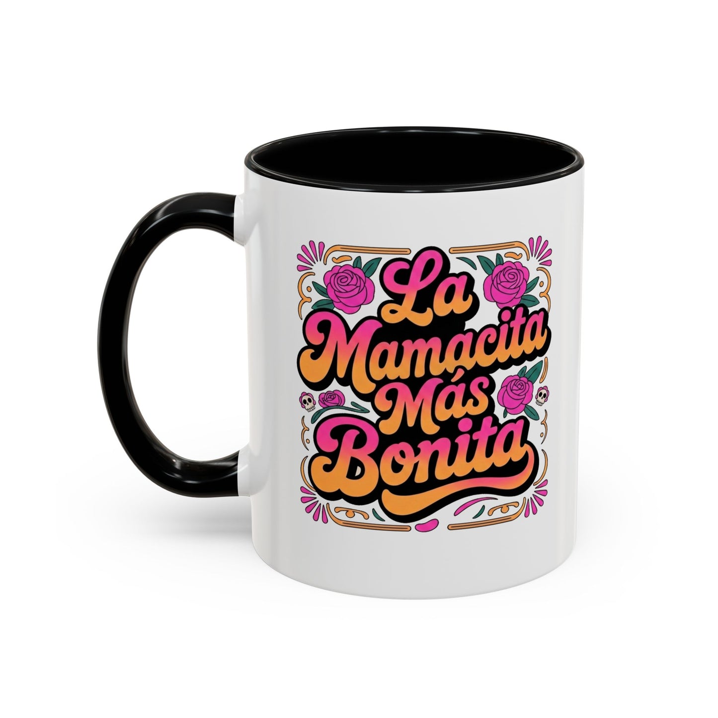 La Mamacita Mas Bonita Mug Groovy | Mamacita Gift Coffee Cup | Retro 70s Mom Mug | Latina Mother Gift for Her | Spanish Mothers Day Gift