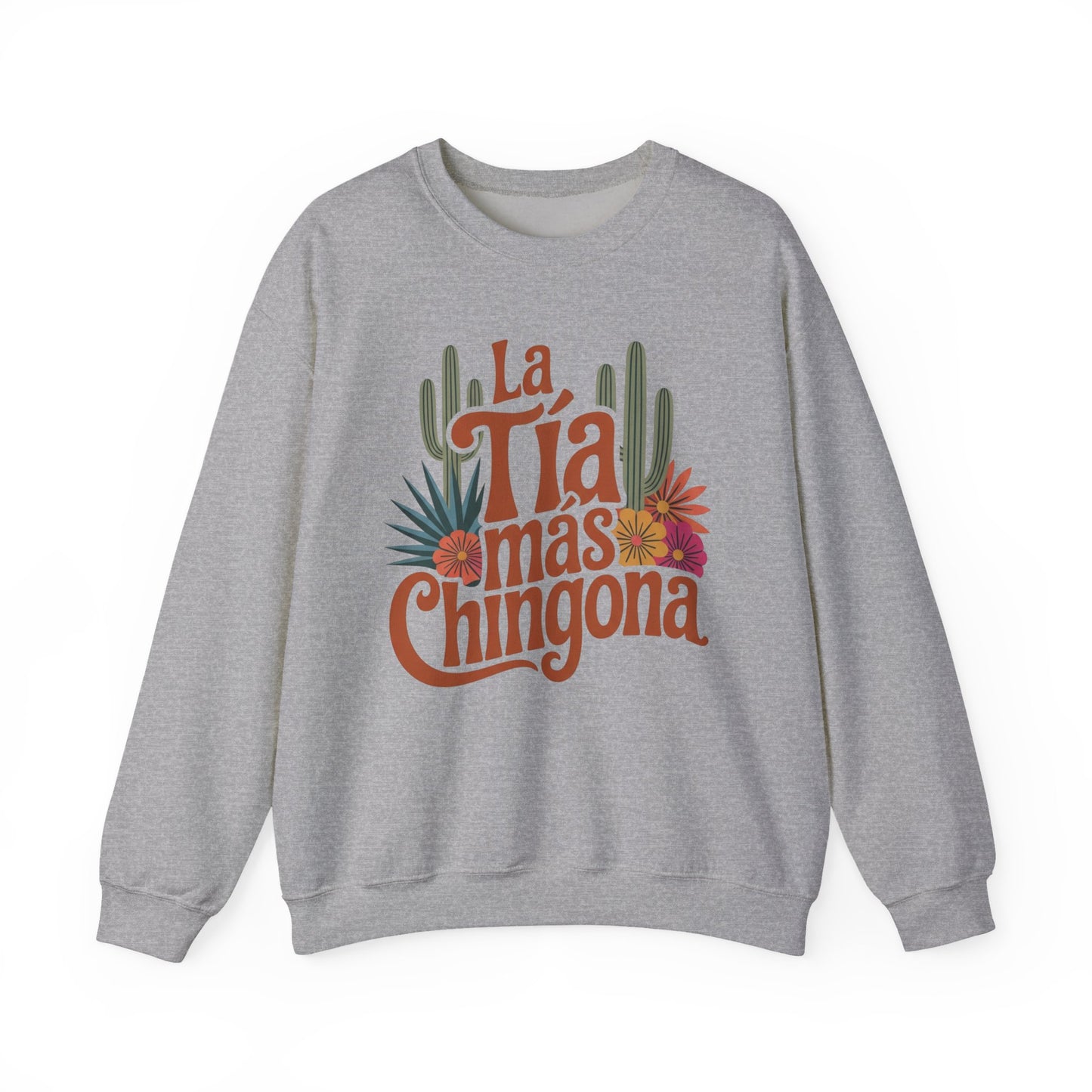 Tía Sweatshirt - Proud Tia Gift - Hispanic Aunt Pullover - Latino Family Gift - Tía Linda Shirt - Best Tía Ever