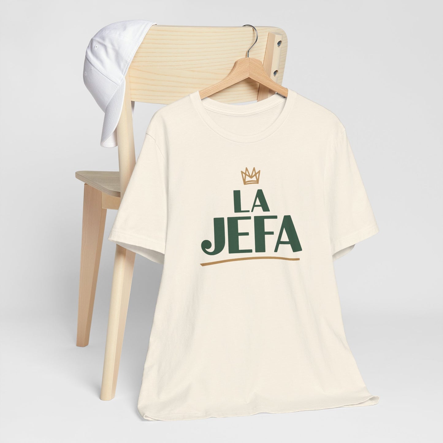 La Jefa T-Shirt - Latina Boss Lady Tee - Hispanic Pride Shirt - Mujer Fuerte Gift - Feminist Empowerment Tshirt