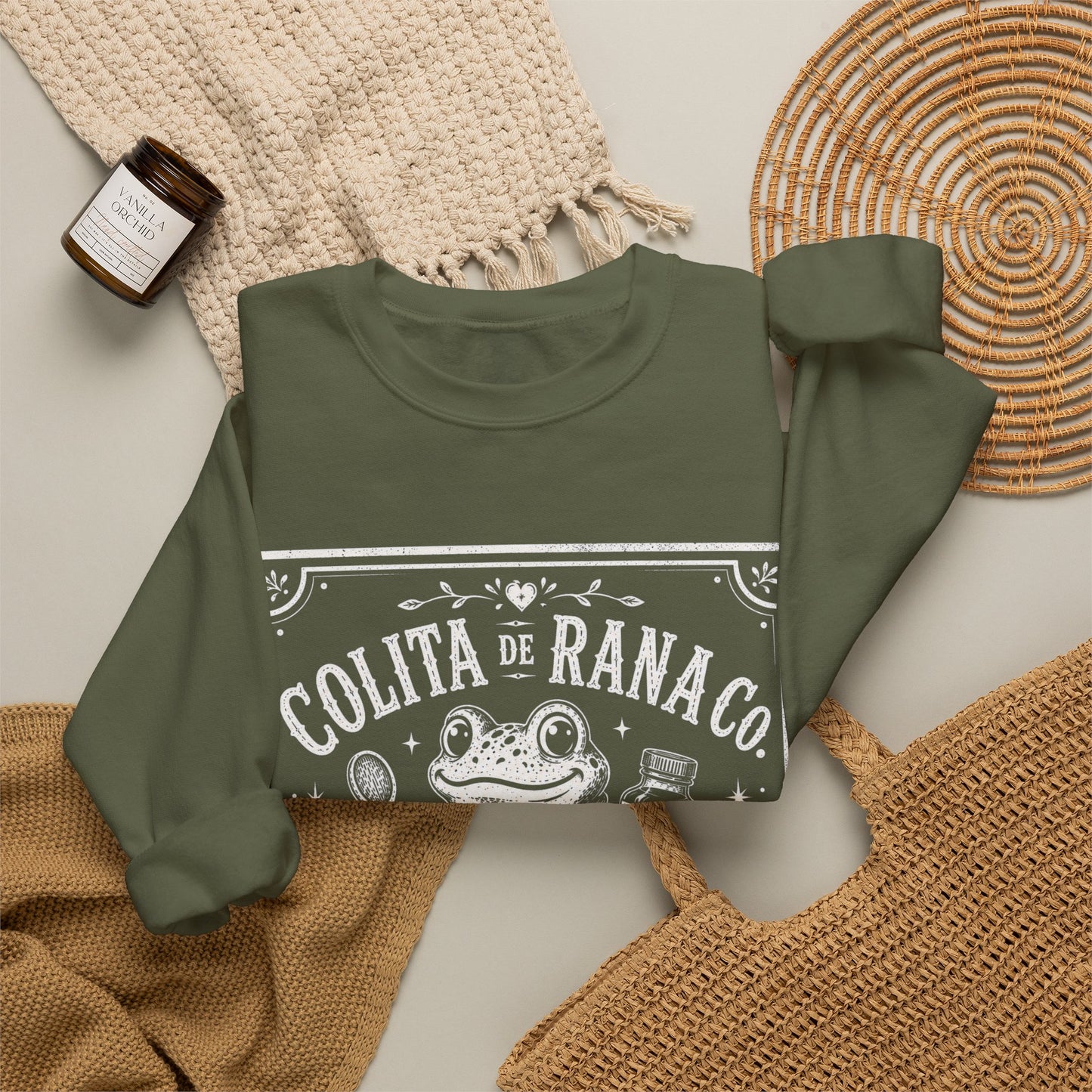 Colita De Rana Sweatshirt | Funny Spanish Saying | Latina Gift | Bilingual Humor Sudadera | Gift for Her