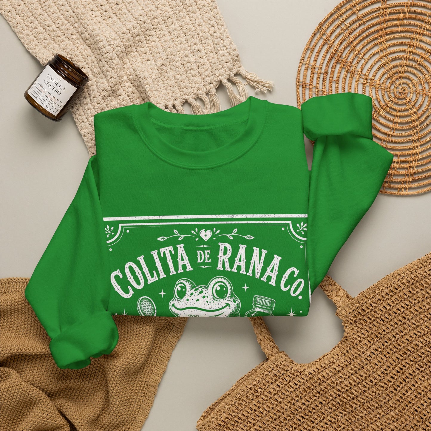 Colita De Rana Sweatshirt | Funny Spanish Saying | Latina Gift | Bilingual Humor Sudadera | Gift for Her