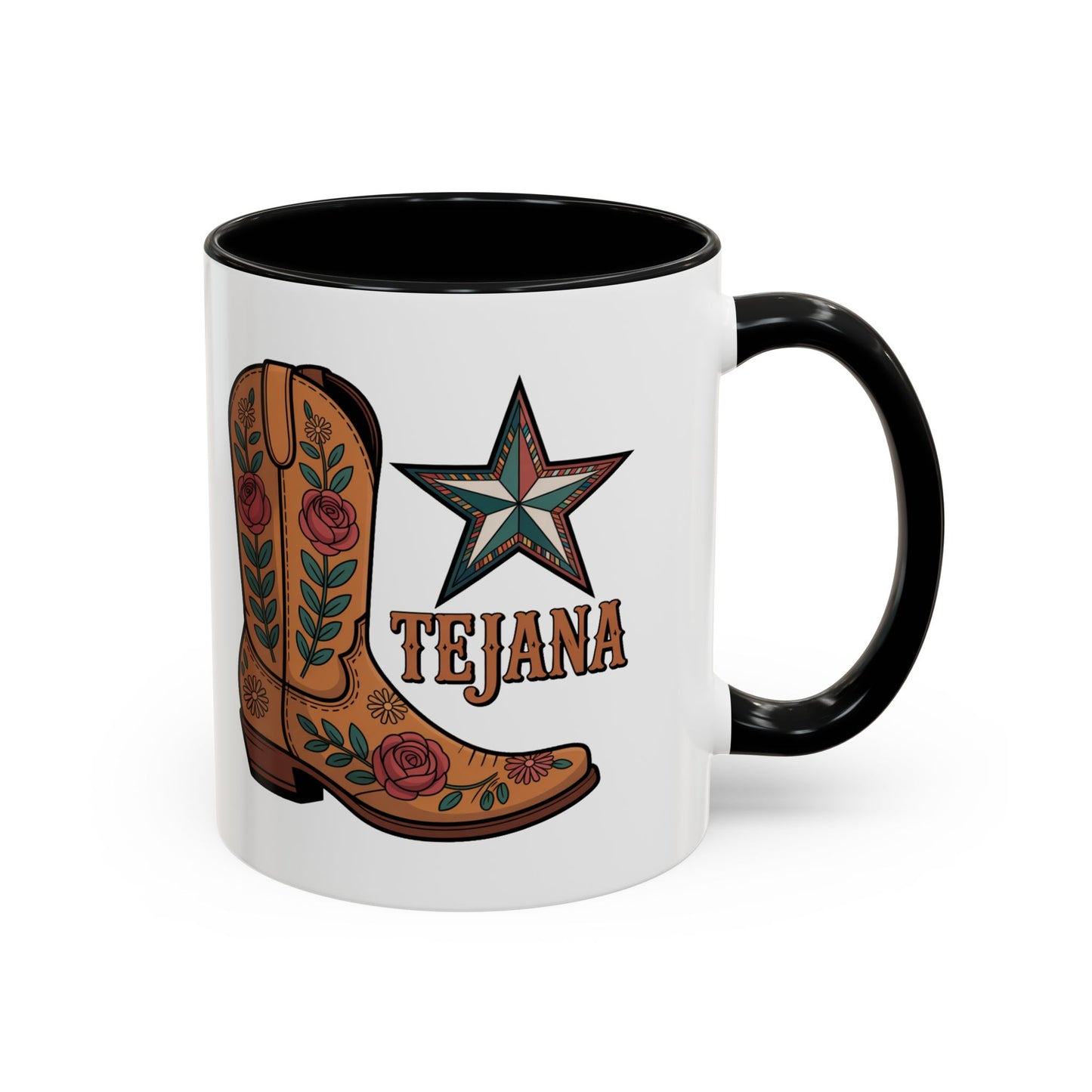 Tejana Mug | Texas Latina Pride Coffee Cup | Hispanic Heritage Gift | Cowgirl Tejana Regalo | Lone Star Latina
