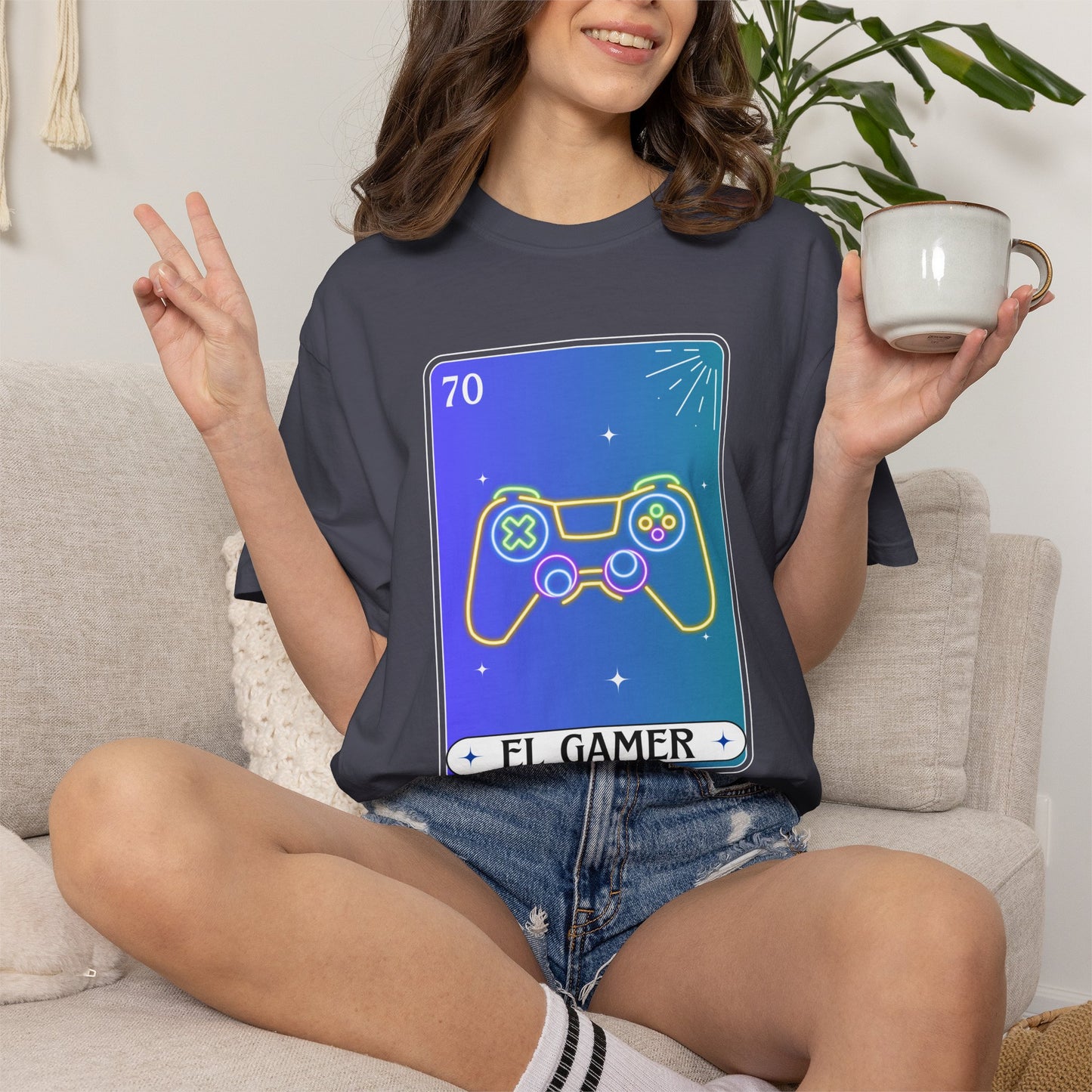 El Gamer Loteria Shirt | Empowerment , Gift for Him Gift for Her, Mexican Shirt , Camisa para Hombre Latino